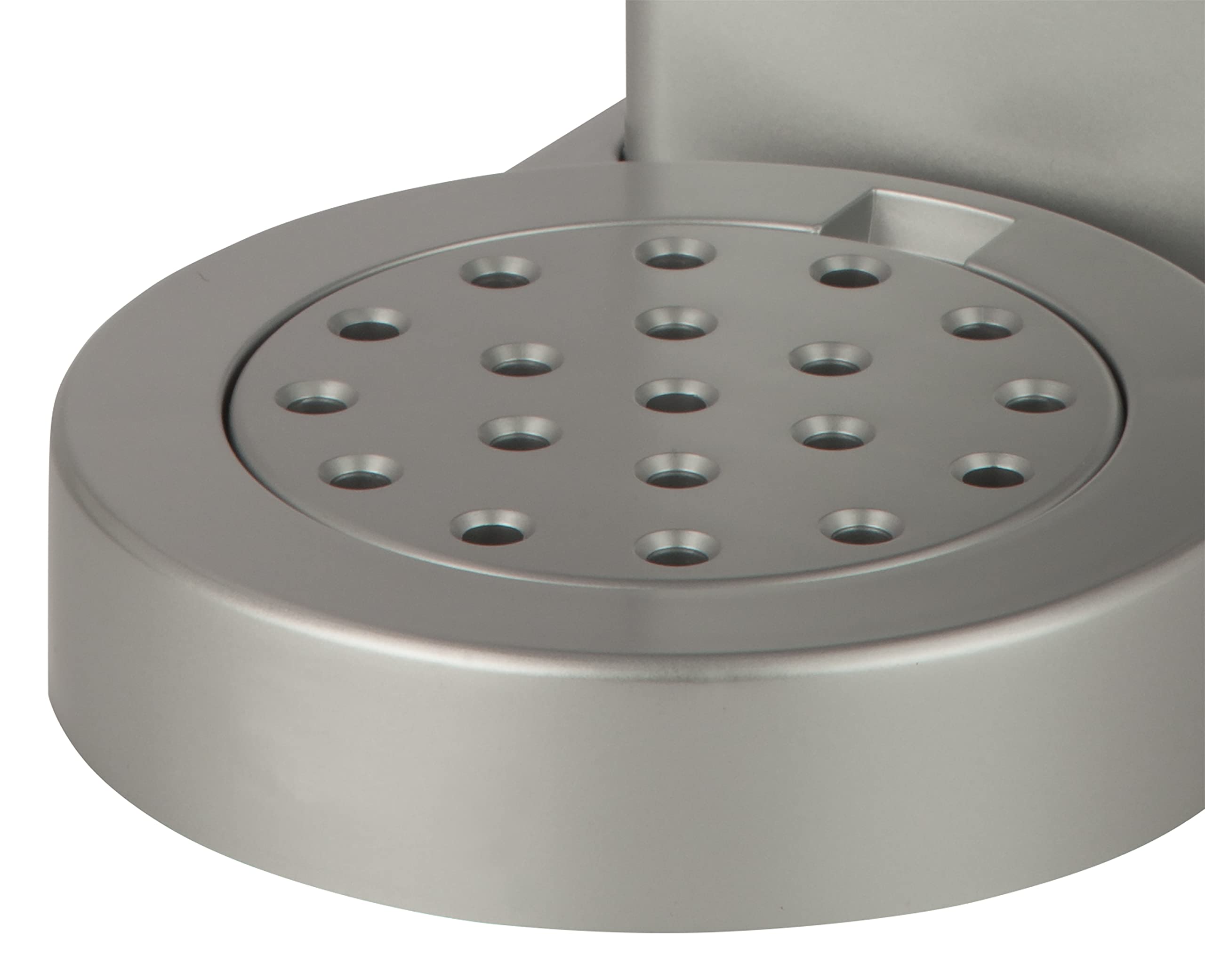 Zevro /Gat102 Indispensable Dry Food Dispenser, Single Control, Silver