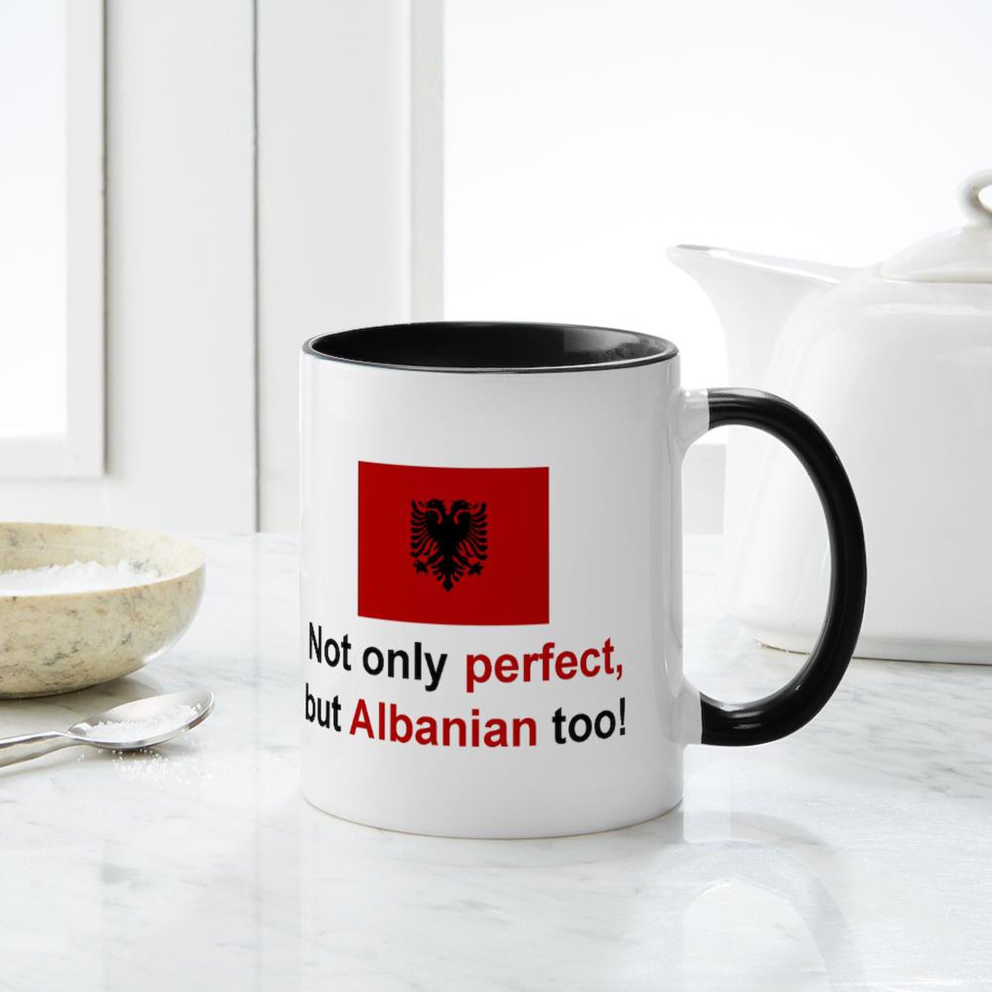 CafePress Perfect Albanian Mug 11 oz (325 ml) Ceramic Coffee Mug