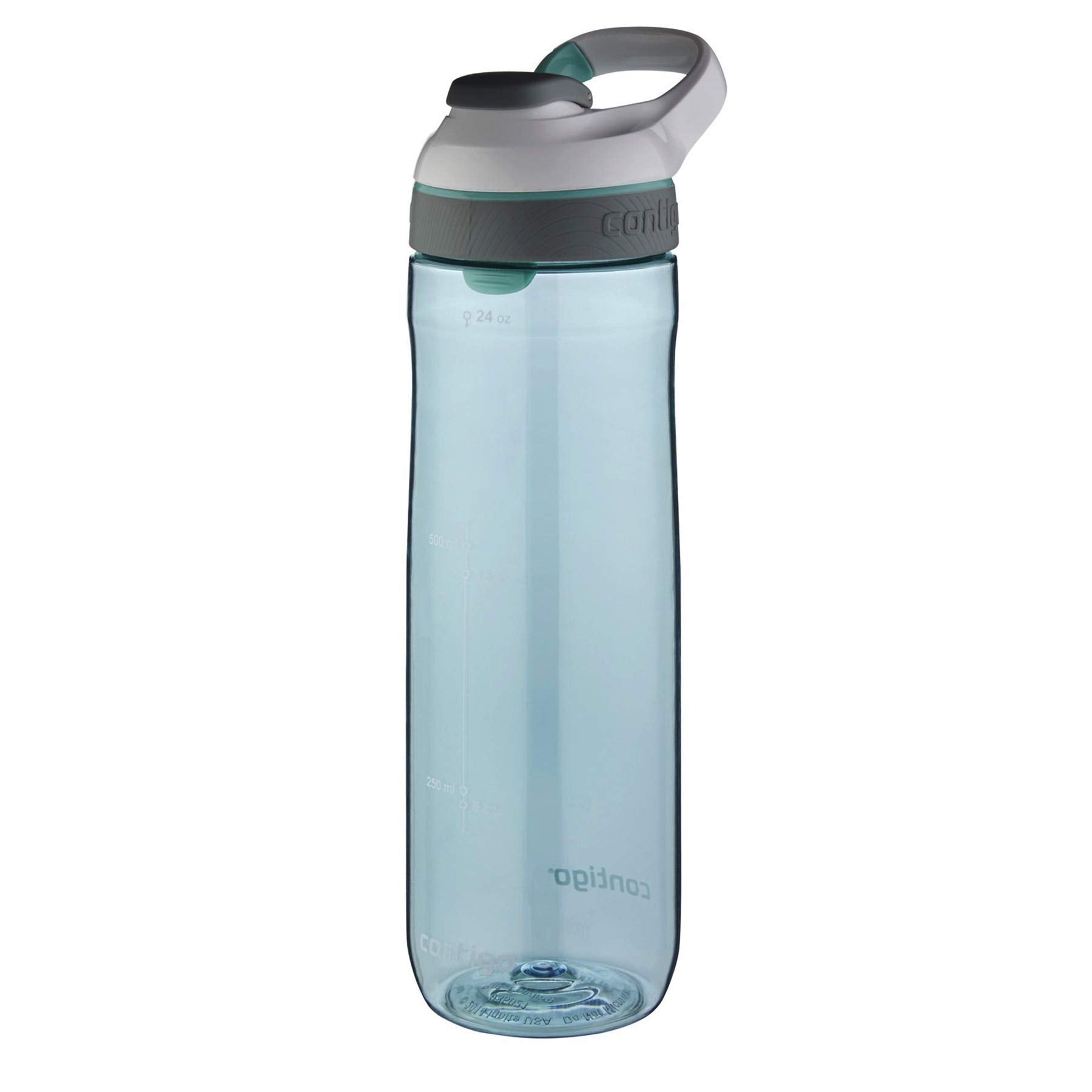 Contigo Autoseal Cortland Water Bottle, 24 Oz, Greyed Jade