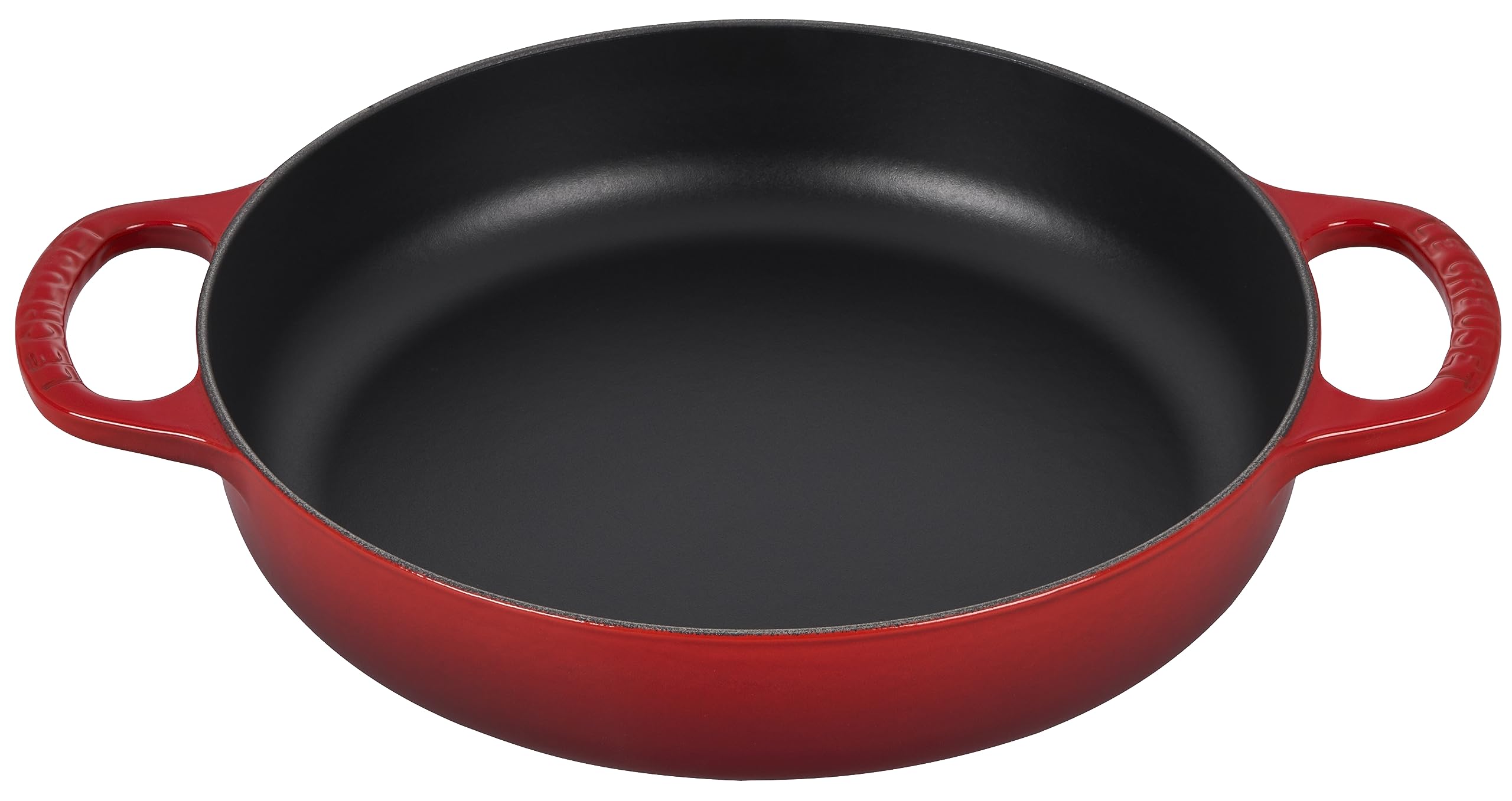 Le Creuset Signature Cast Iron Everyday Pan, 11'', Cerise