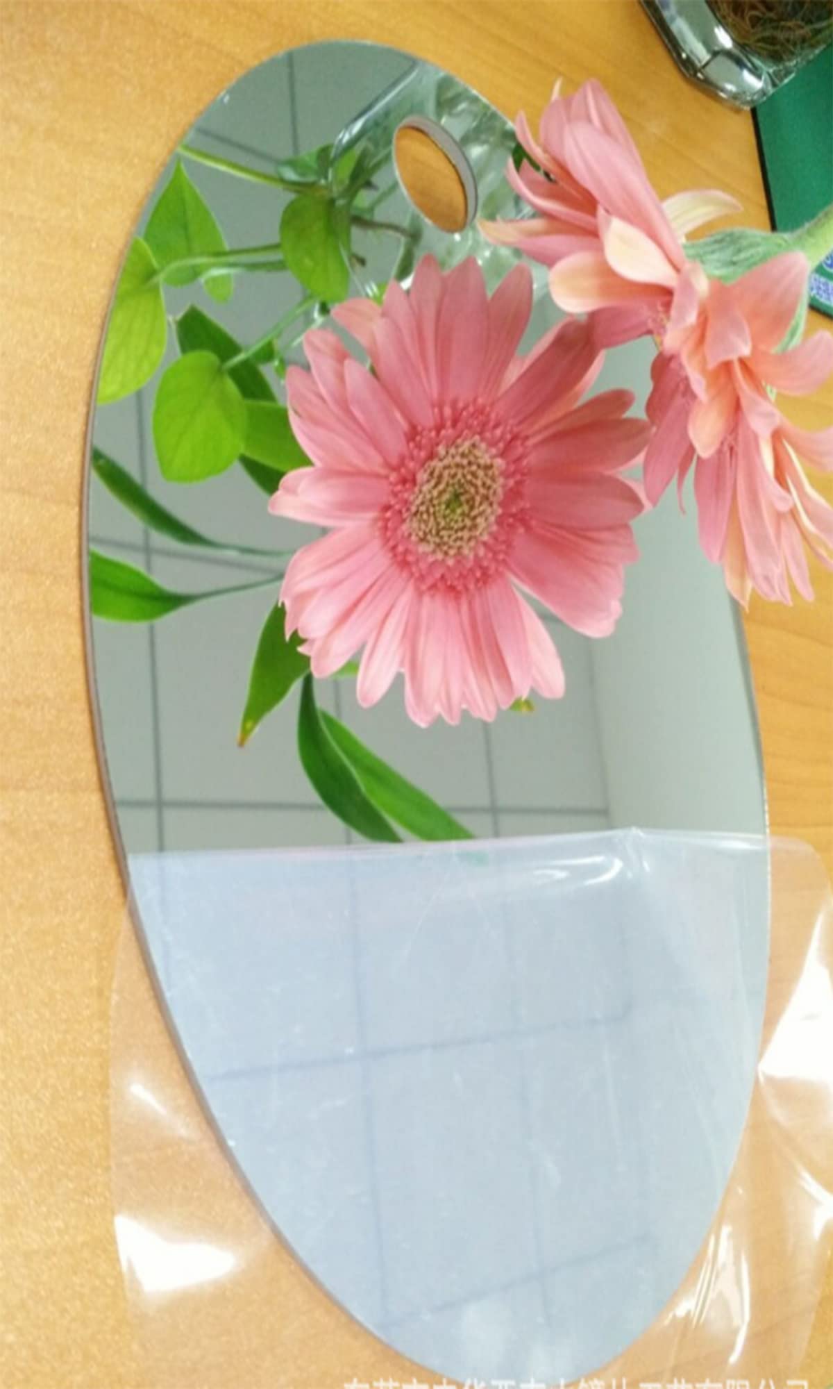 Deluxe Larger Anti-Fog Shower Mirror| Fogless Bathroom Shaving Mirror | Long-Lasting Removable Adhesive Hook And Razor Holder |