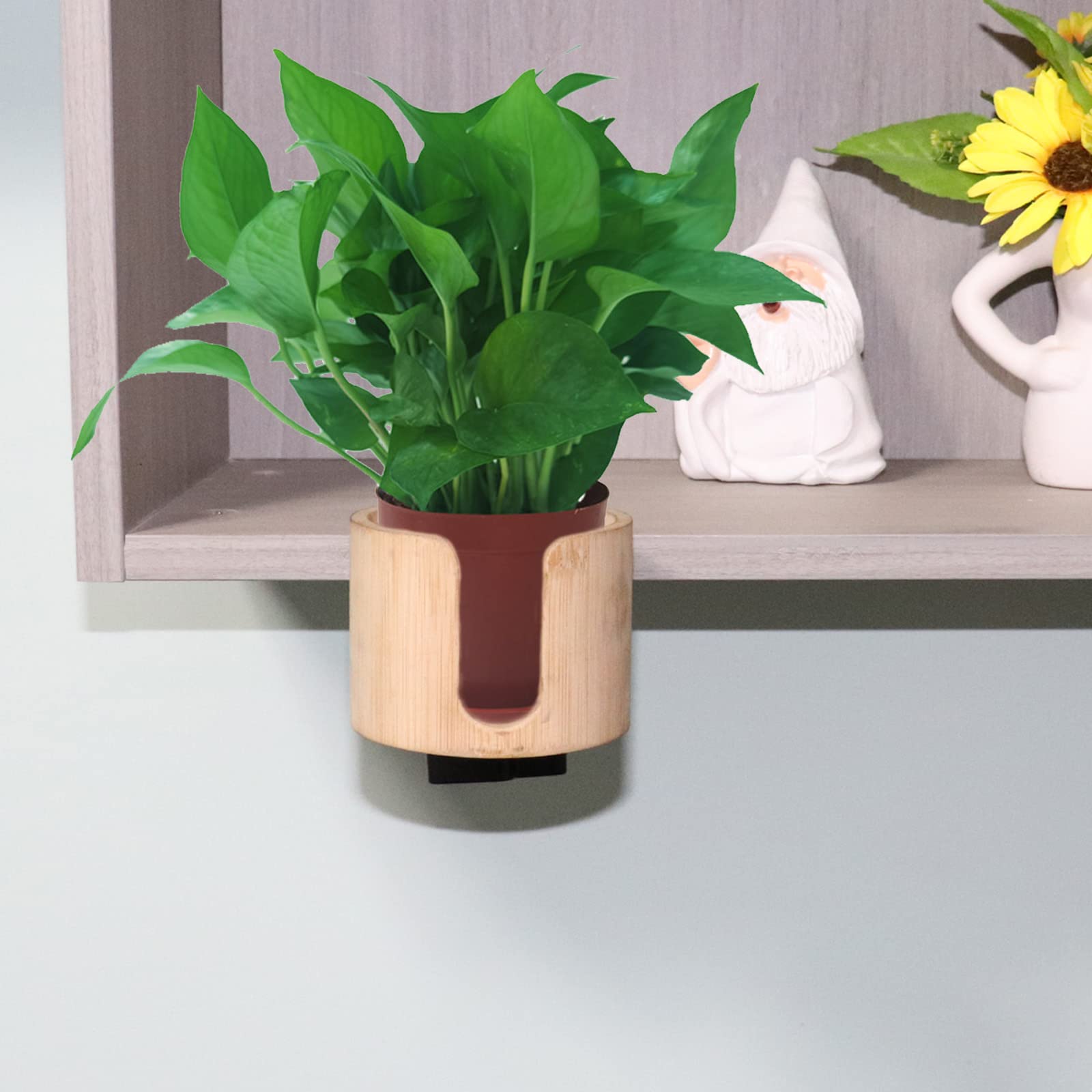 Desk Cup Holder, Anti-Spill Cup Holder For Desk, Table Edge Clamp Cup Holder Desk Side Drinking Cup Holder Clip For Home Office