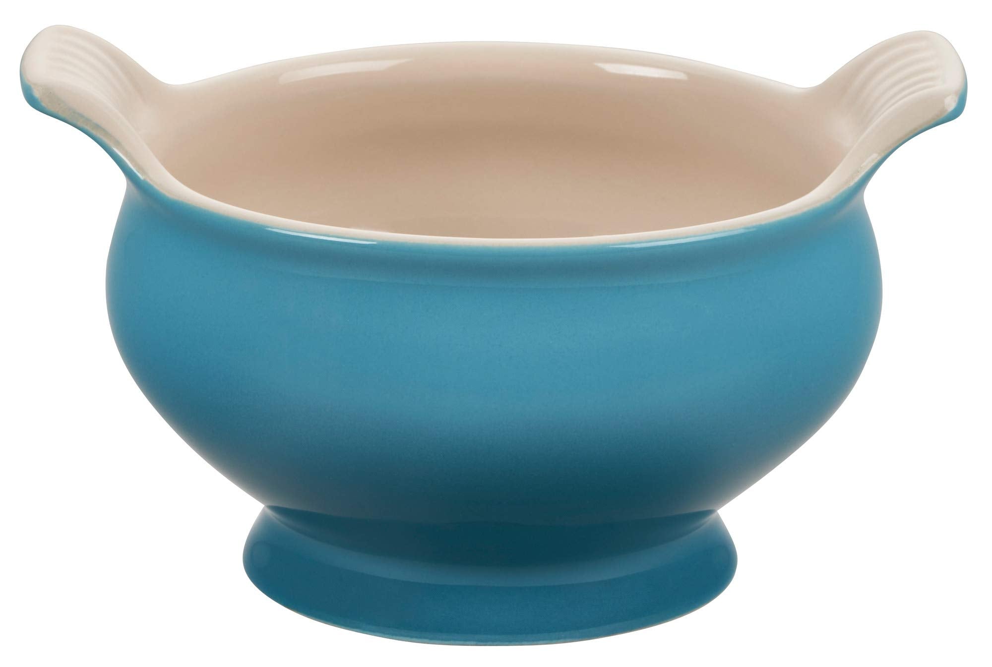 Le Creuset Stoneware Heritage Soup Bowl, 20 Oz., Caribbean