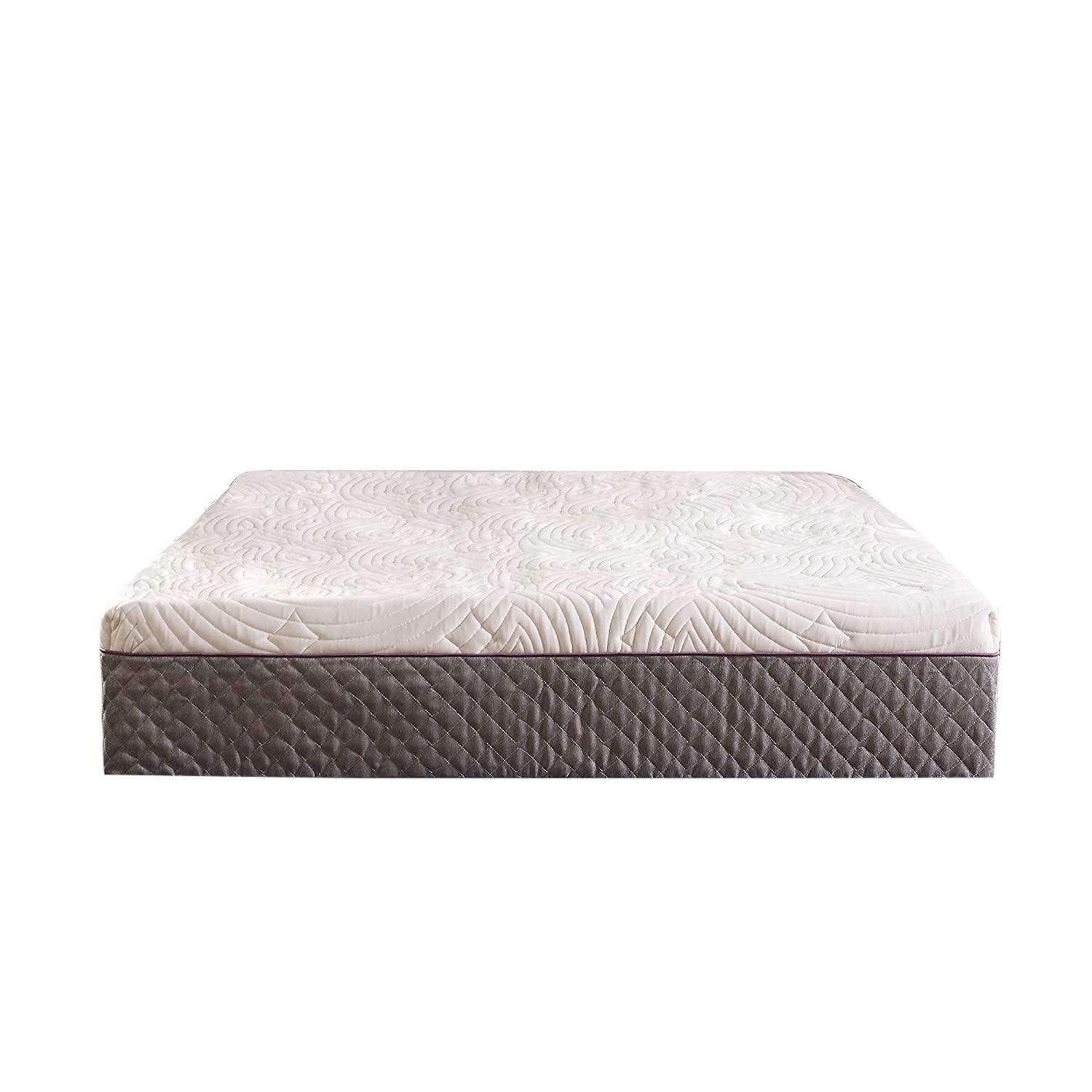 USHA SHRIRAM Aero Cool Gel with Posture Control Tech. 10 Inch King Size Memory Foam Mattress (84X72) Inch | Hypercool Ventillati
