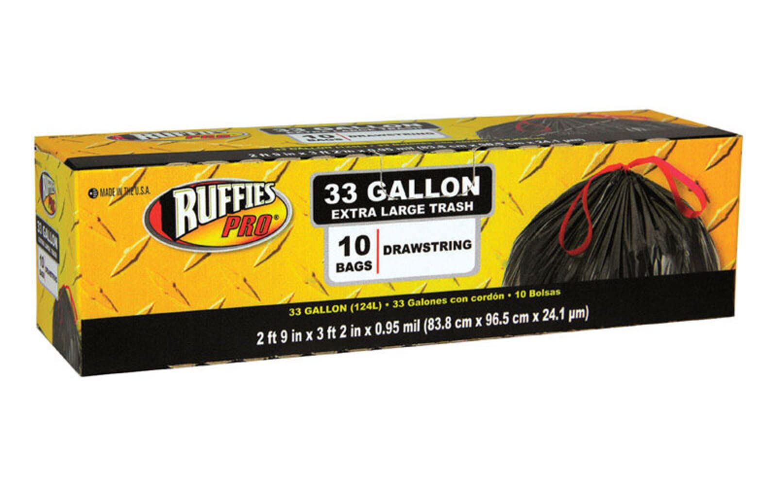 Trsh Bg Dstrng 33G (Pack Of 12)
