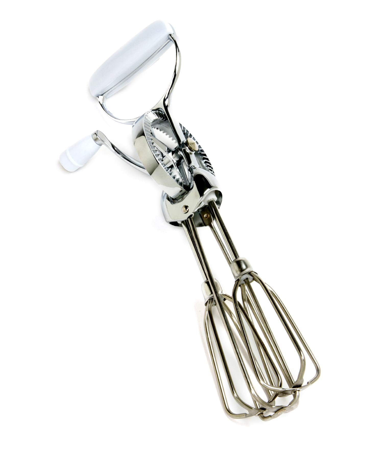 Norpro Egg Beater Classic Hand Crank Style 18/10 Stainless Steel Mixer 12 Inches