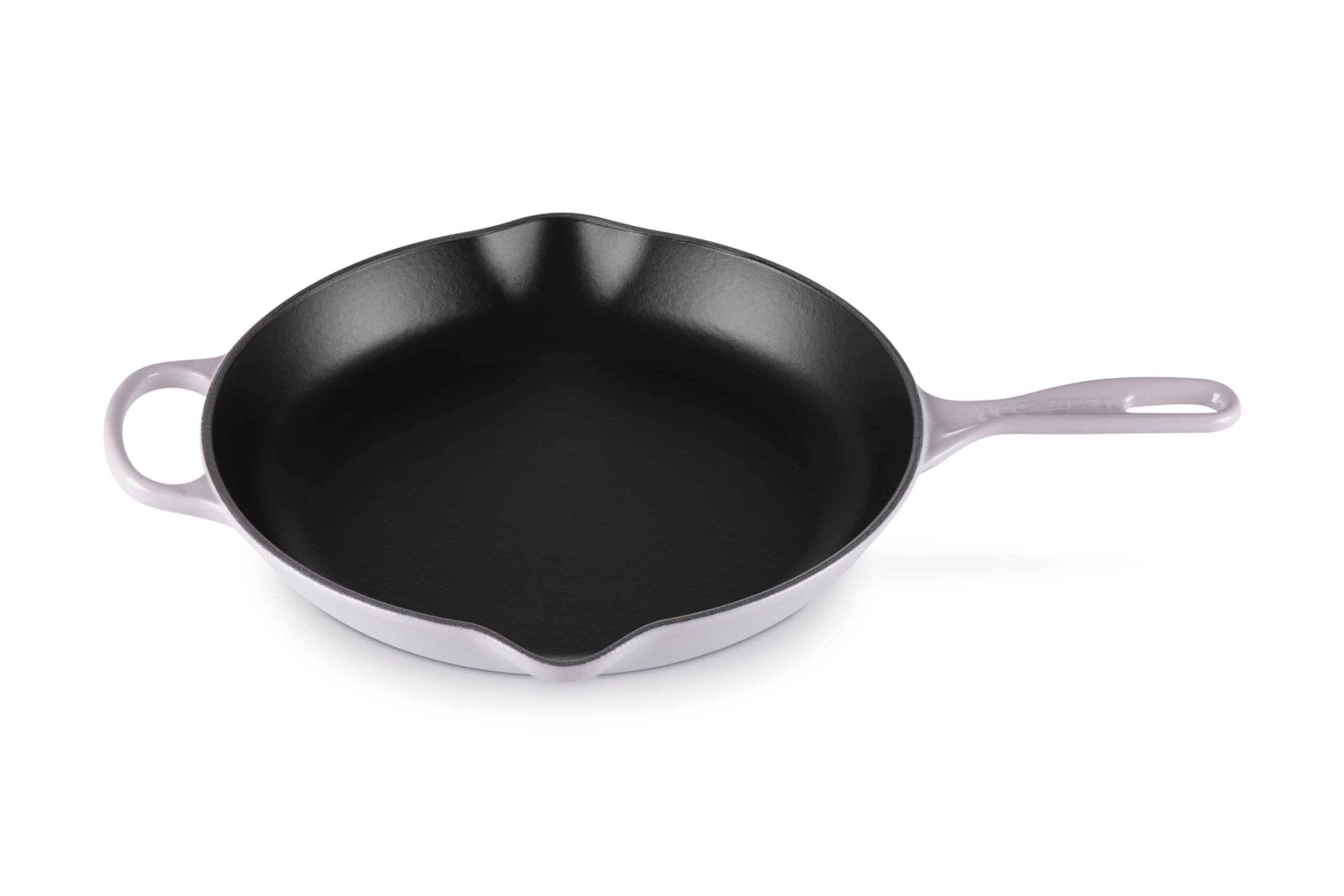 Le Creuset Enameled Cast Iron Signature Iron Handle Skillet, 11.75 (2-3/8 Qt.), Shallot