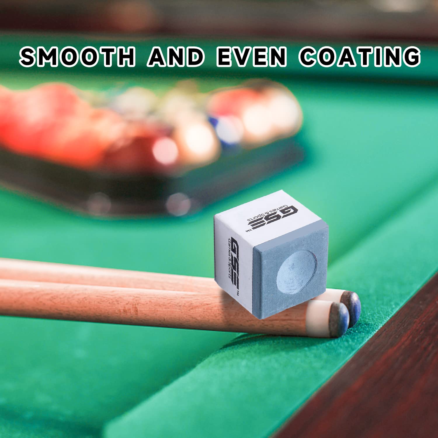 Gse Games  Sports Expert 12-Pack Of Billiardpool Cue Chalks (Gray)