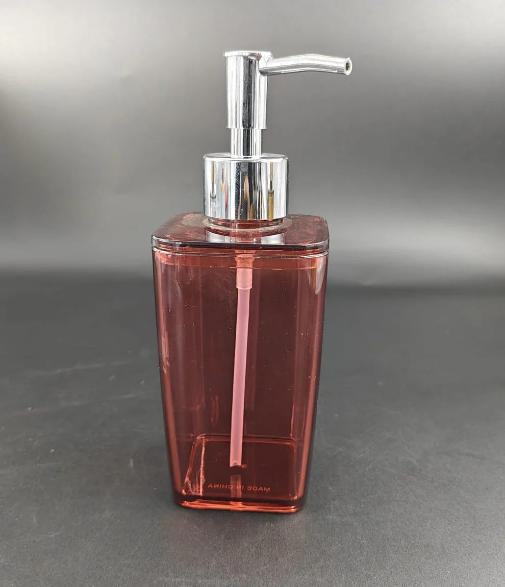 Pathavi Liquid Soap Dispenser For Bathroom & Kitchen - Stylish & Sleek Refillable Pump Bottle For Hand Wash, Shampoo & Lotion, T