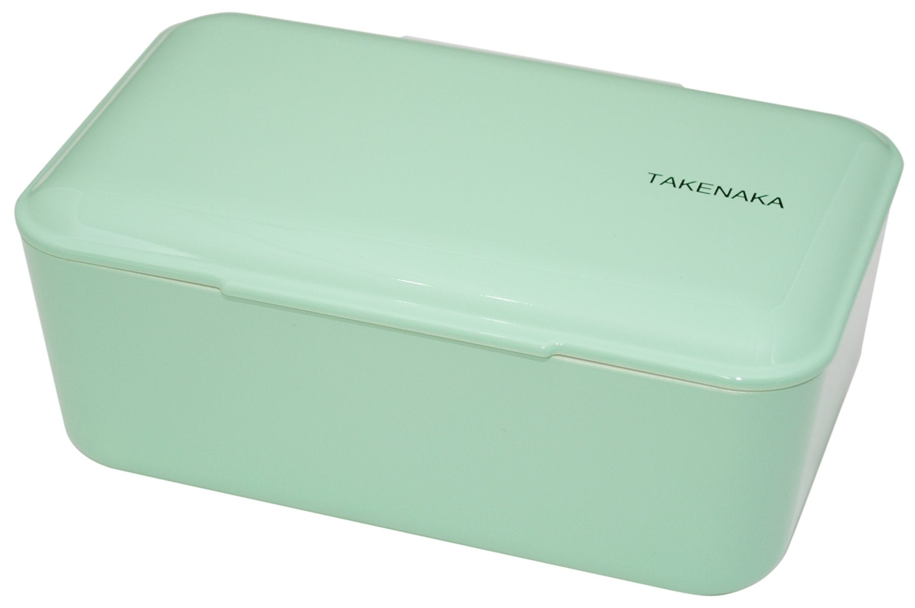 Takenaka Bento Bite From, Eco-Friendly And Sustainable Japanese Style Bento Lunch Box, Made Of Recycled Plastic Bottles(Peppermi