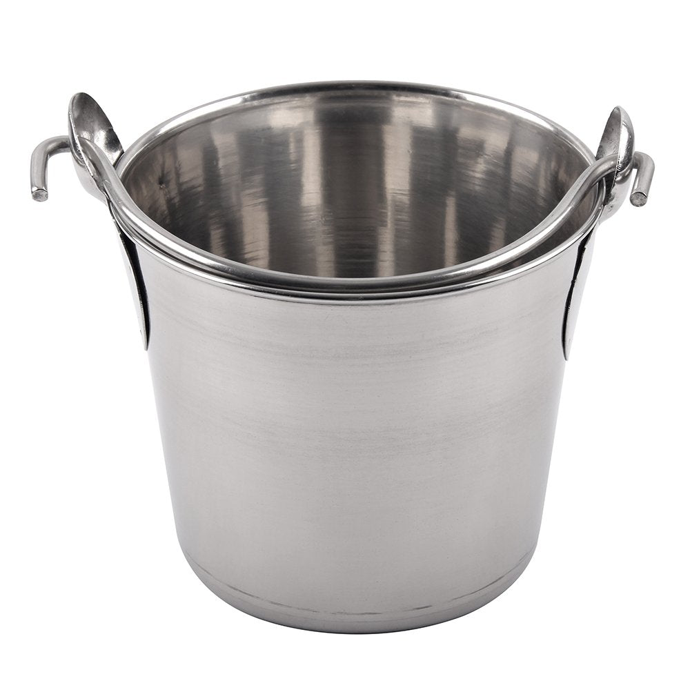 Lindy's Stainless Steel Pail  1-Quart  Silver
