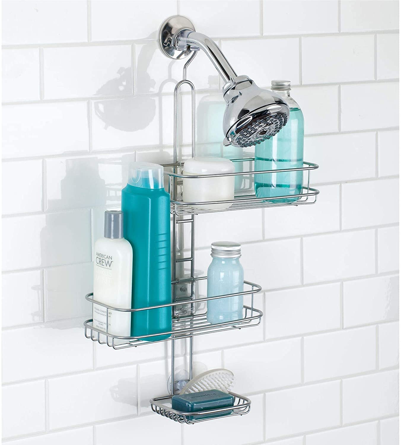 SHOWER CADDY LINEA SILVR (Pack of 1)