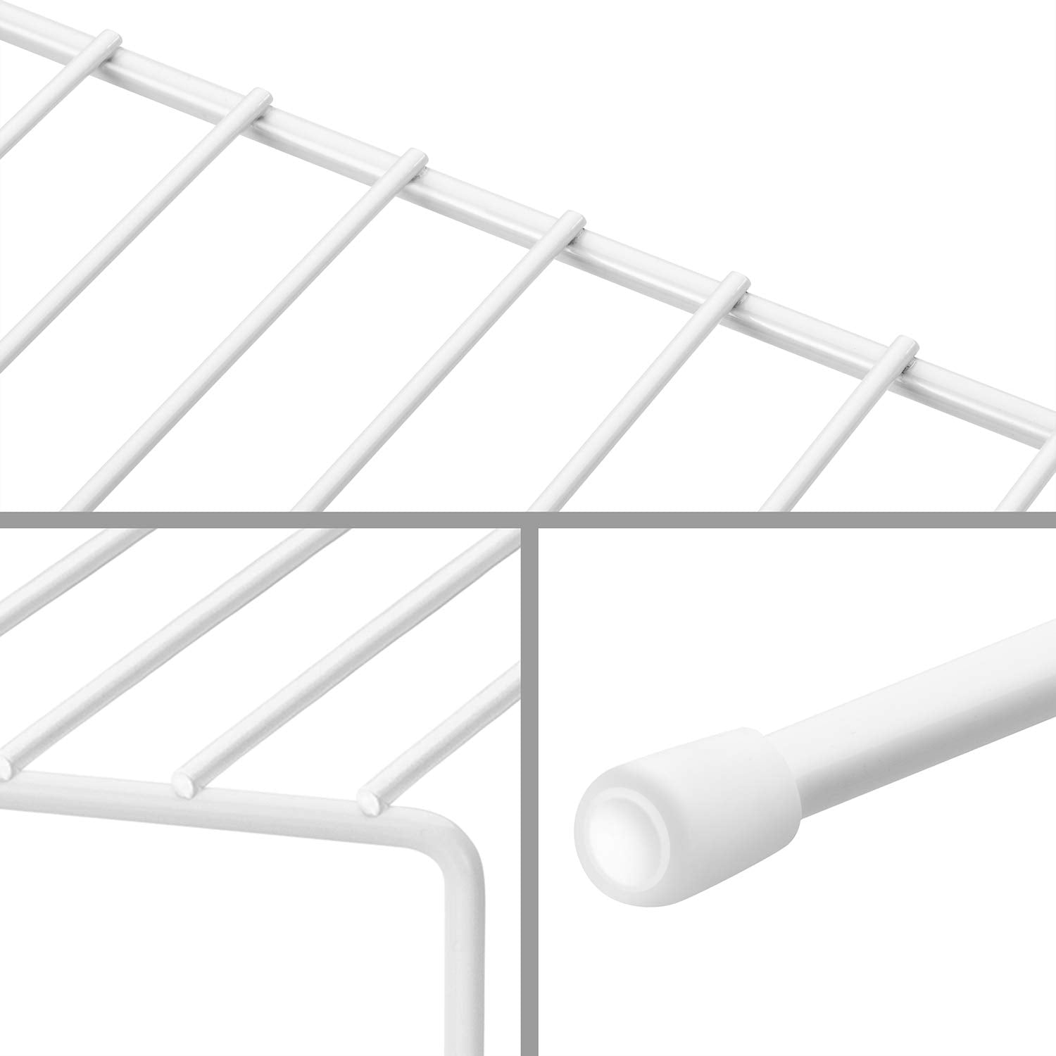 ASTOTSELL Kitchen Cupboard Organiser [2 Pack]  Kitchen Cupboard Storage Shelf Rack