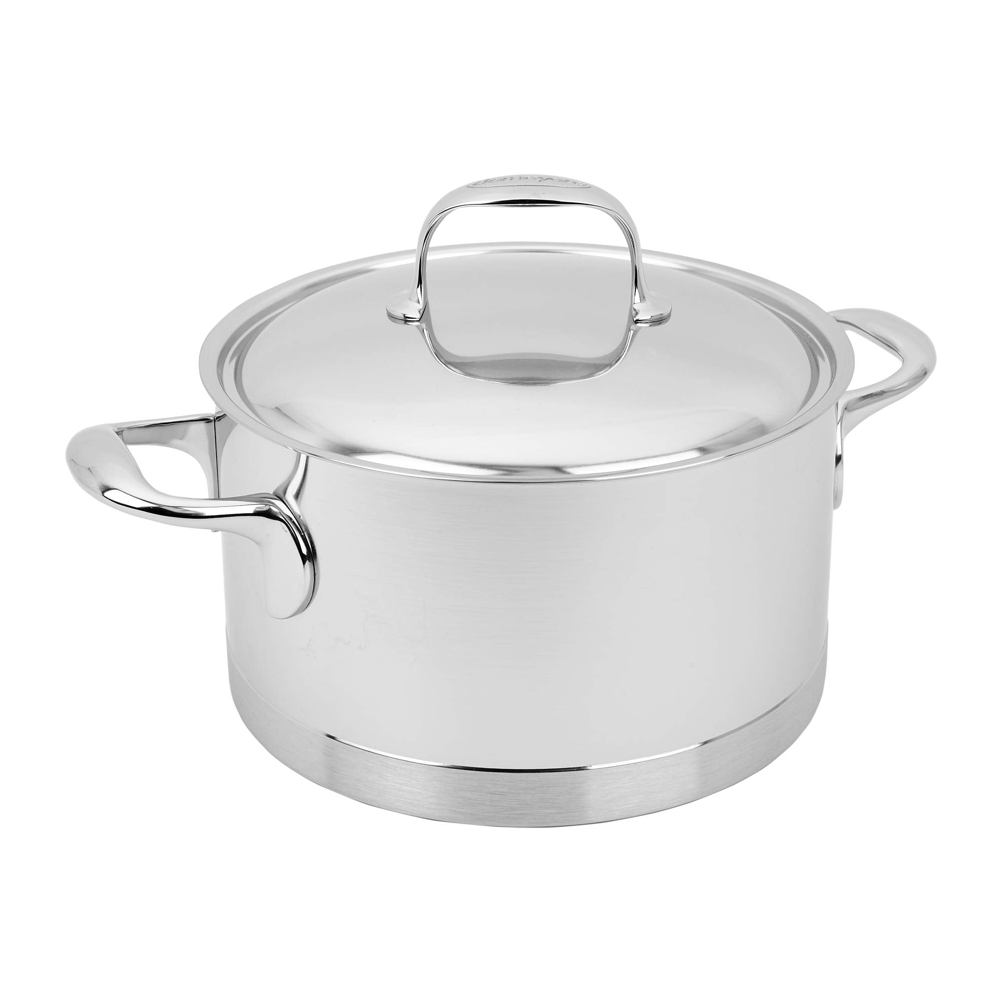 Demeyere Atlantis 7-Ply Stainless Steel Dutch Oven, 4.2-Qt