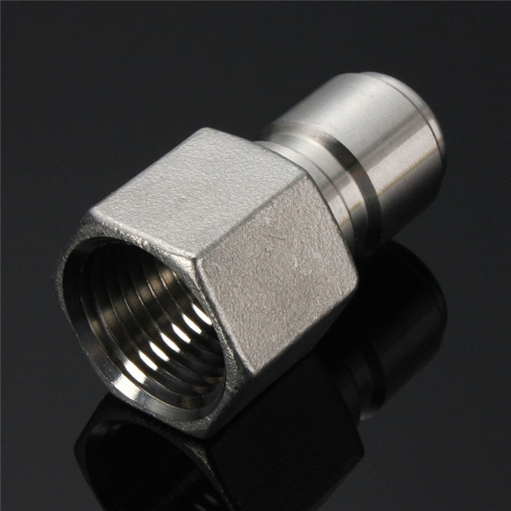 2Pcs Stainless Steel Female Quick Disconnect Fpt 1/2'' Homebrew Fitting Connector Homebrewing By Promaker (Fpt Male)