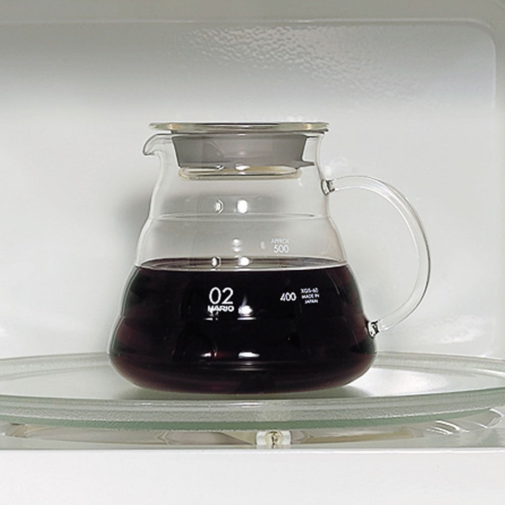 Hario V60 Glass Range Coffee Server  600ml  Clear