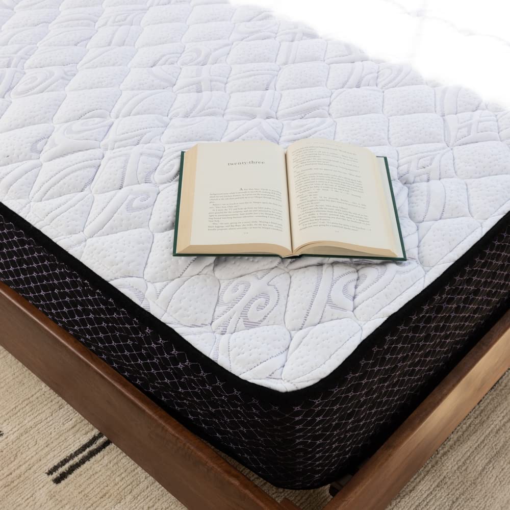Signature Design by Ashley Full Size Limited Edition 11 inch Firm Hybrid Mattress with Lumbar Support Gel Memory Foam   White