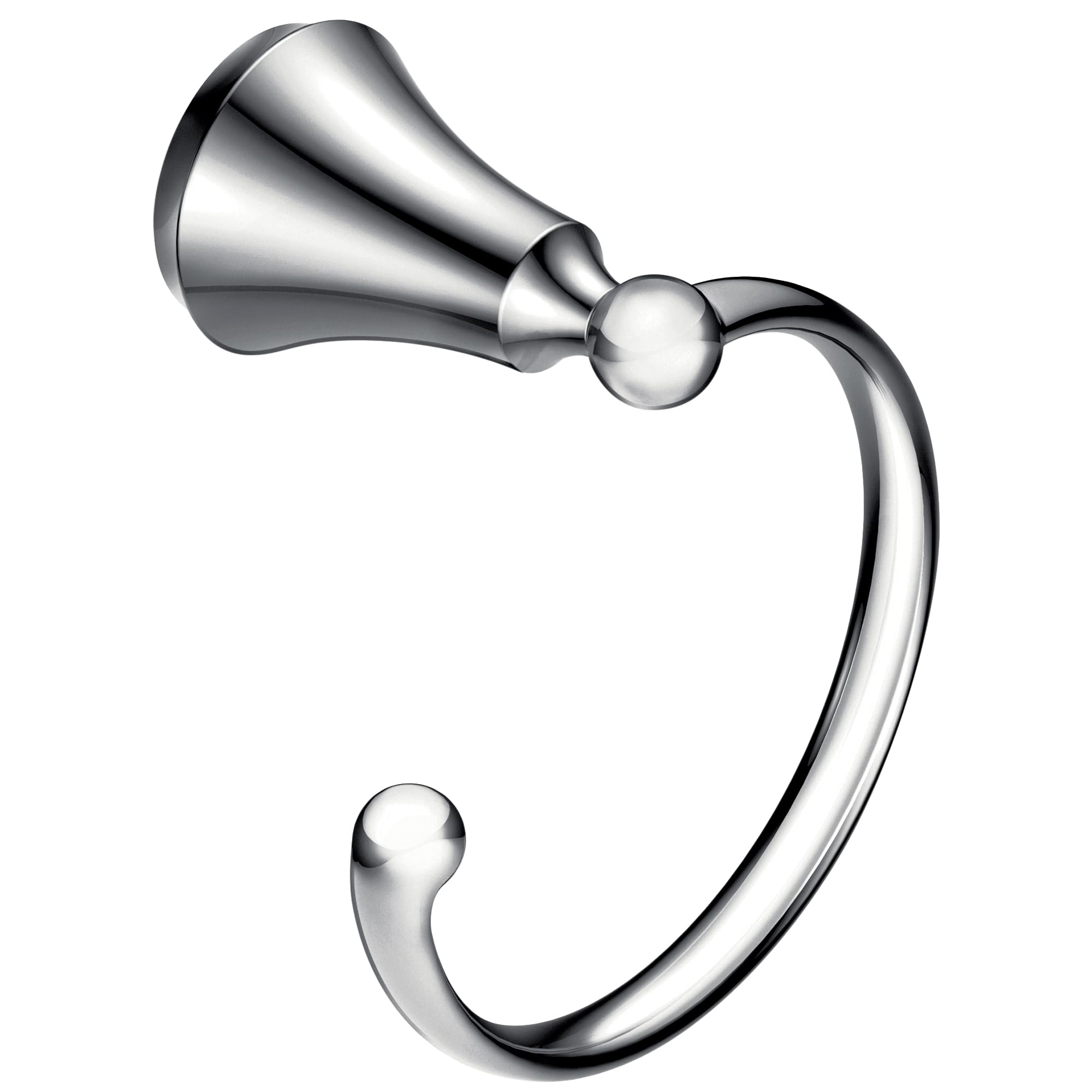 Moen YB5286CH Wynford Bathroom Hand Towel Ring, Chrome