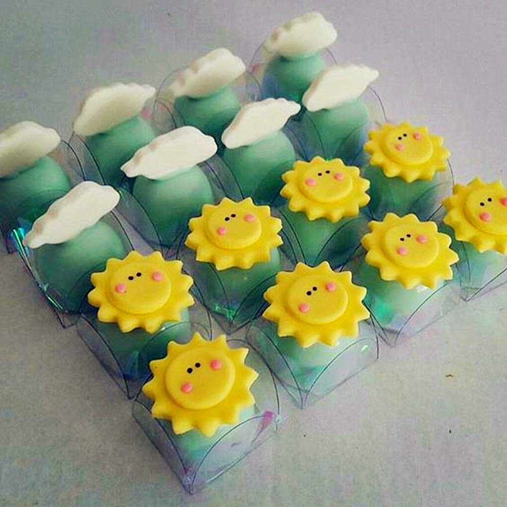 Jevenis Set Of 6 You Are My Sunshine Party Supplies You Are My Sunshine Cake Mold You Are My Sunshine Cupcake Decoration Sun Mol