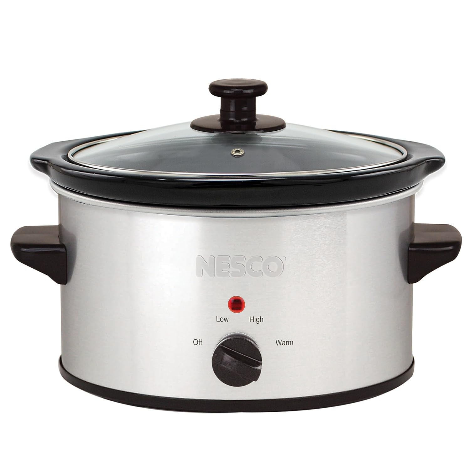 Nesco Sc-150-47 Qt. Oval Analog Silver Slow Cooker, 1.5 Quart