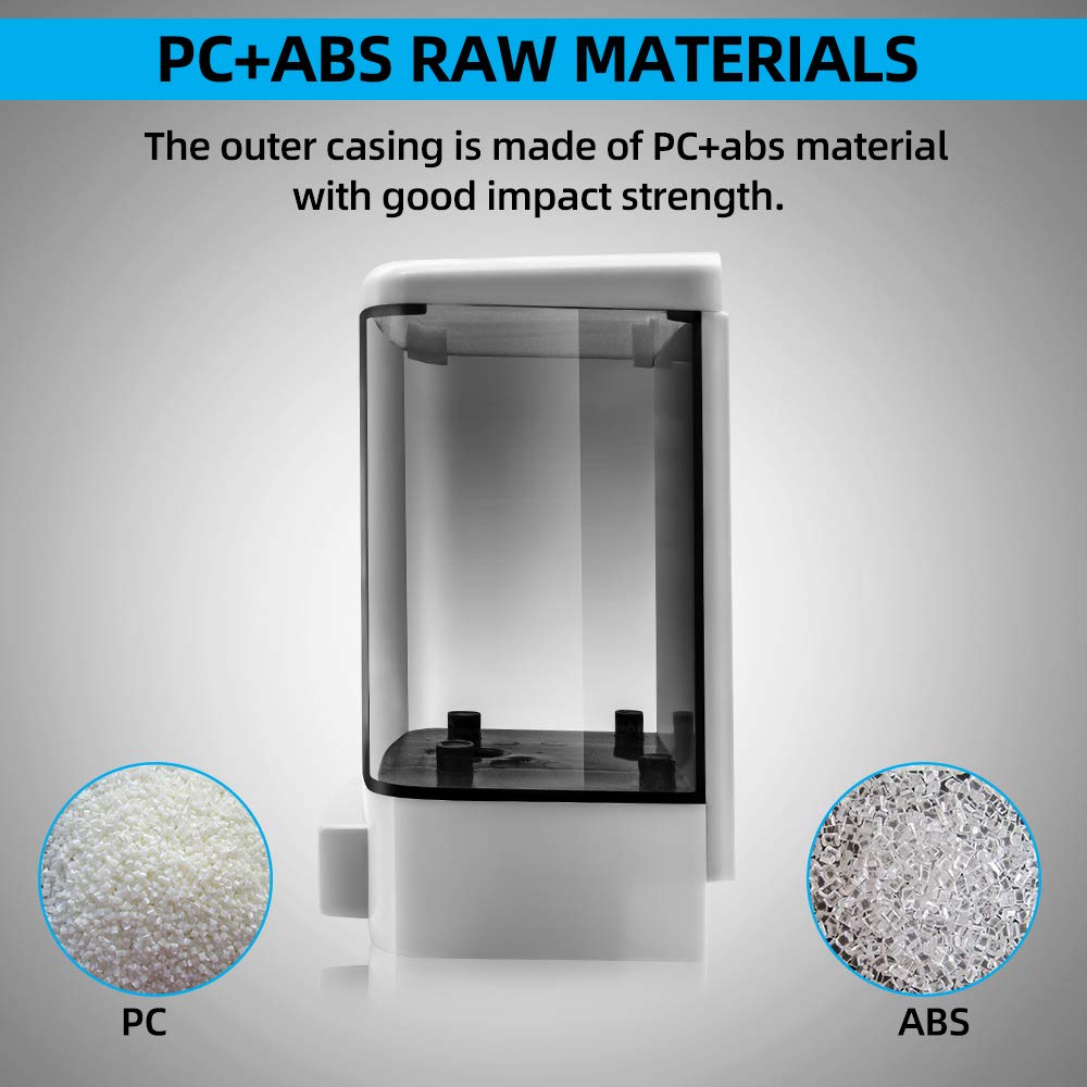 Soap Dispenser Wall Mount  1000ML commercial Manual Soap Dispenser Wall Mounted for Bathroom Kitchen Hotel  Shampoo container Plastic