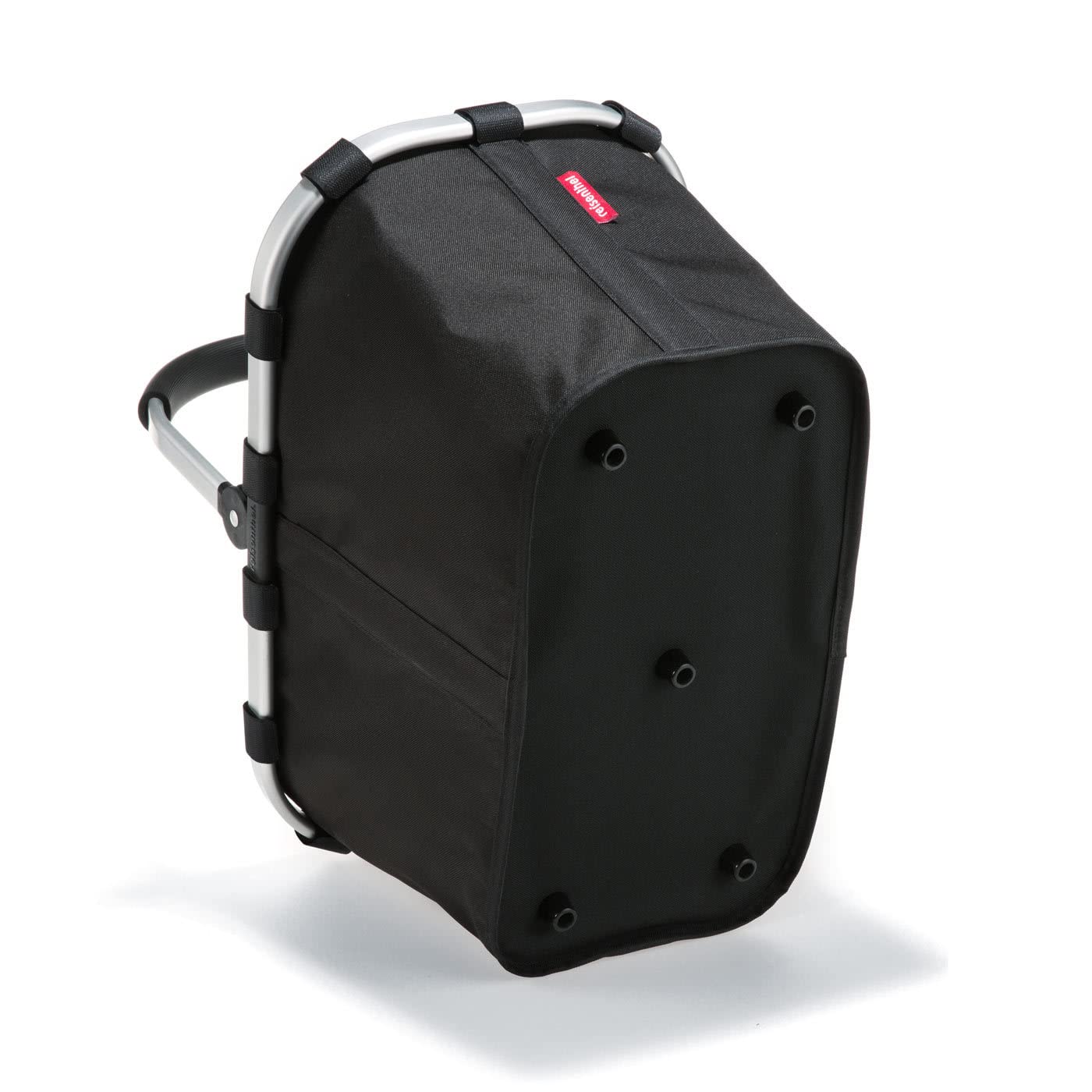 reisenthel carrybag black - Sturdy shopping basket with plenty of storage space and practical inner pocket - Elegant and water-repellent design