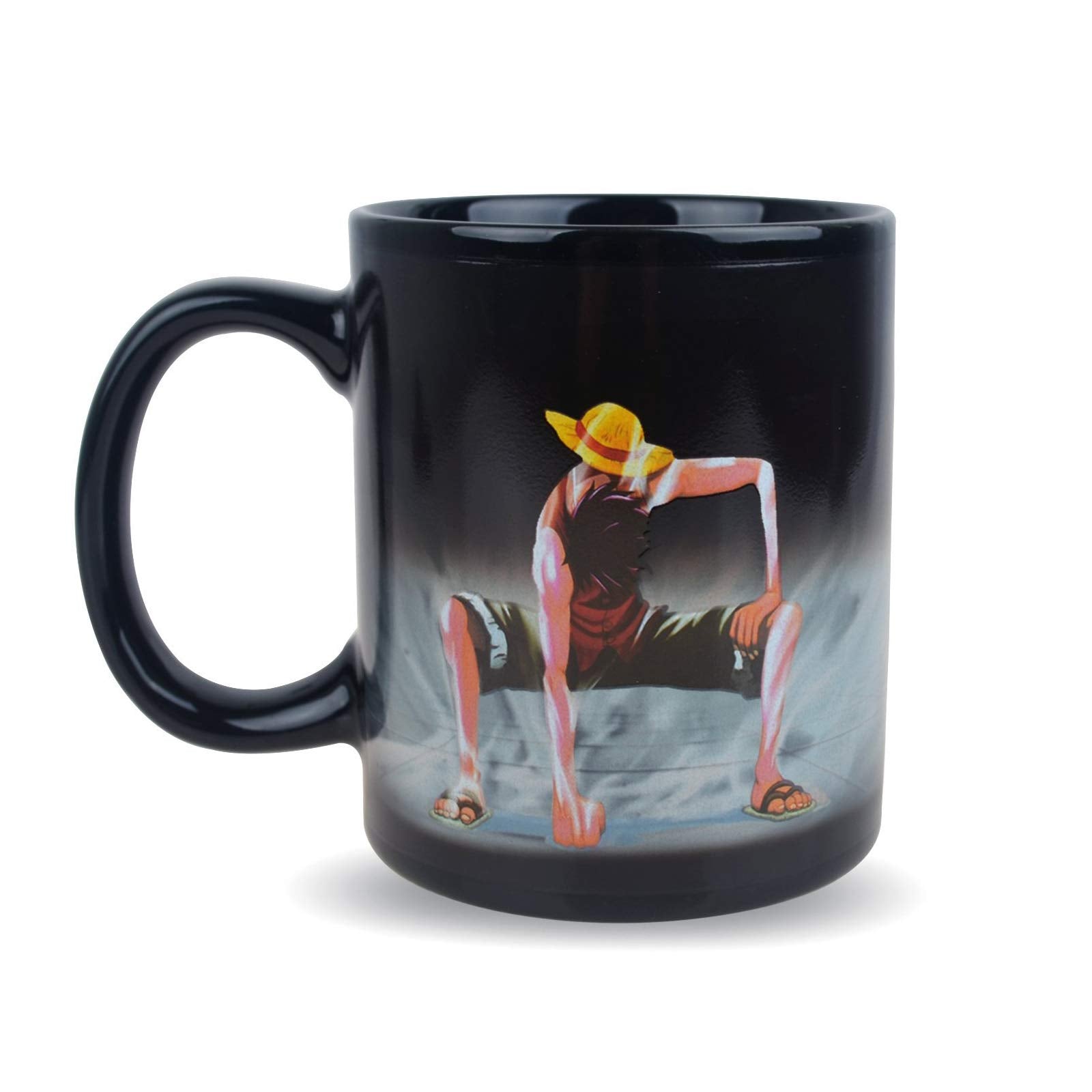 Beneu Color Changing Coffee Mug Heat-Sensitive Reactive Ceramic Cup Magic Funny Anime Mugs Christmas Gifts