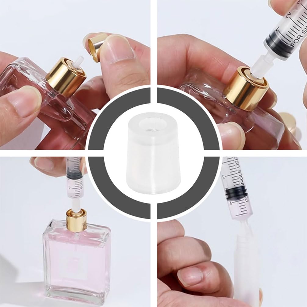 Ipetboom 100Pcs Perfume Refill Tool Adapters - Liquid Adapter Applicator Adapter For Perfumes Transfer To Empty Bottles