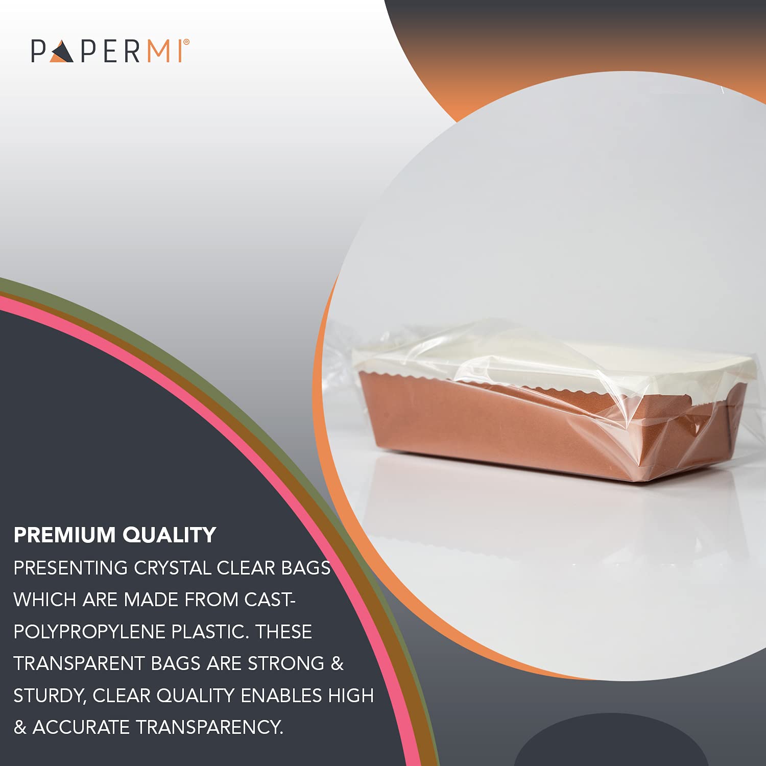 25 Pc Clear Disposable Lids - Perfectly Fits Papermi 7    Rectangle Pans - 7   X3   X2 And 7''X3-1/8''X2-3/16 Size Pans - Leakpr
