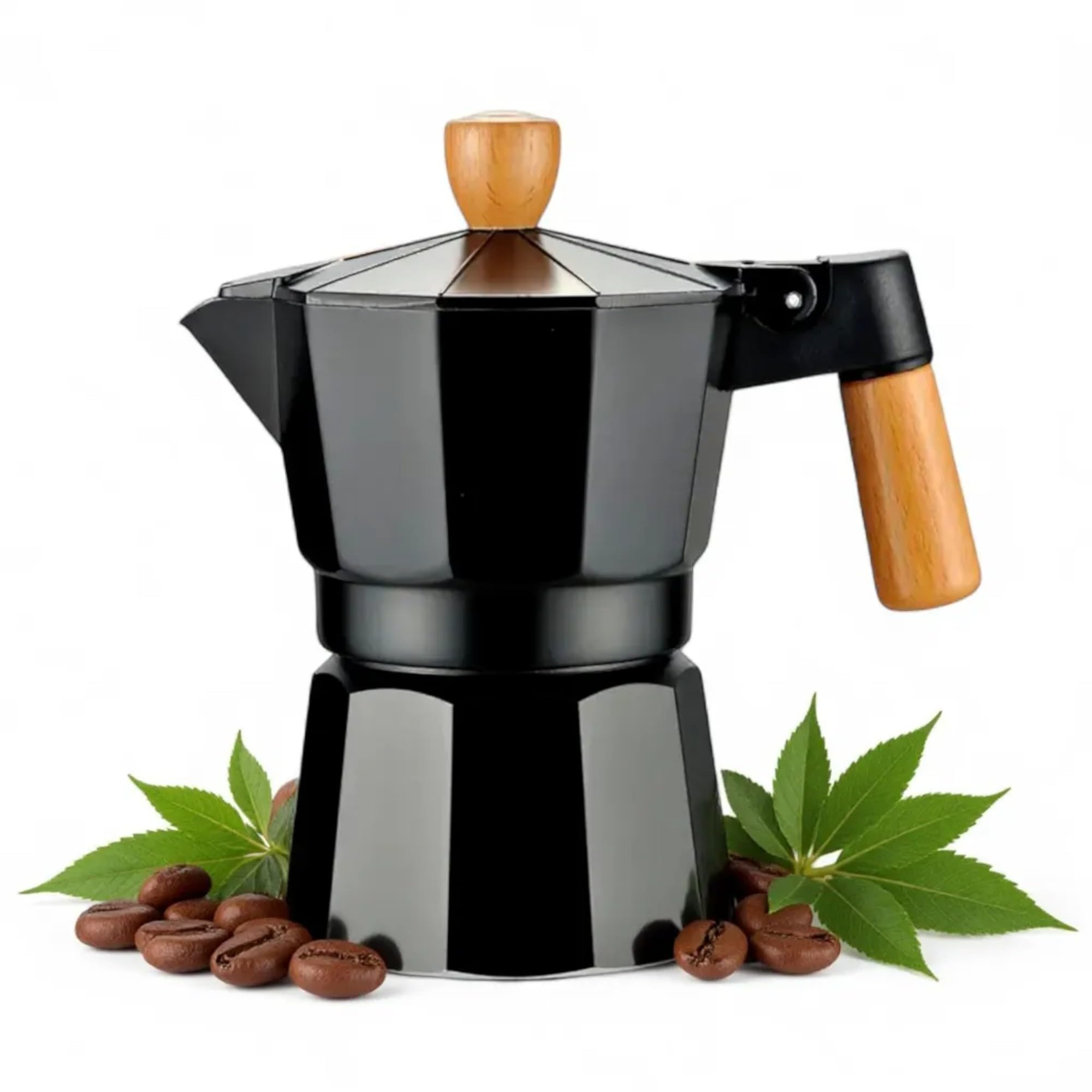 Aashonee Italian Coffee Maker - Espresso Moka Pot For Classical Taste Greca Coffee Enthusiast - Quality Espresso Maker Stove Top