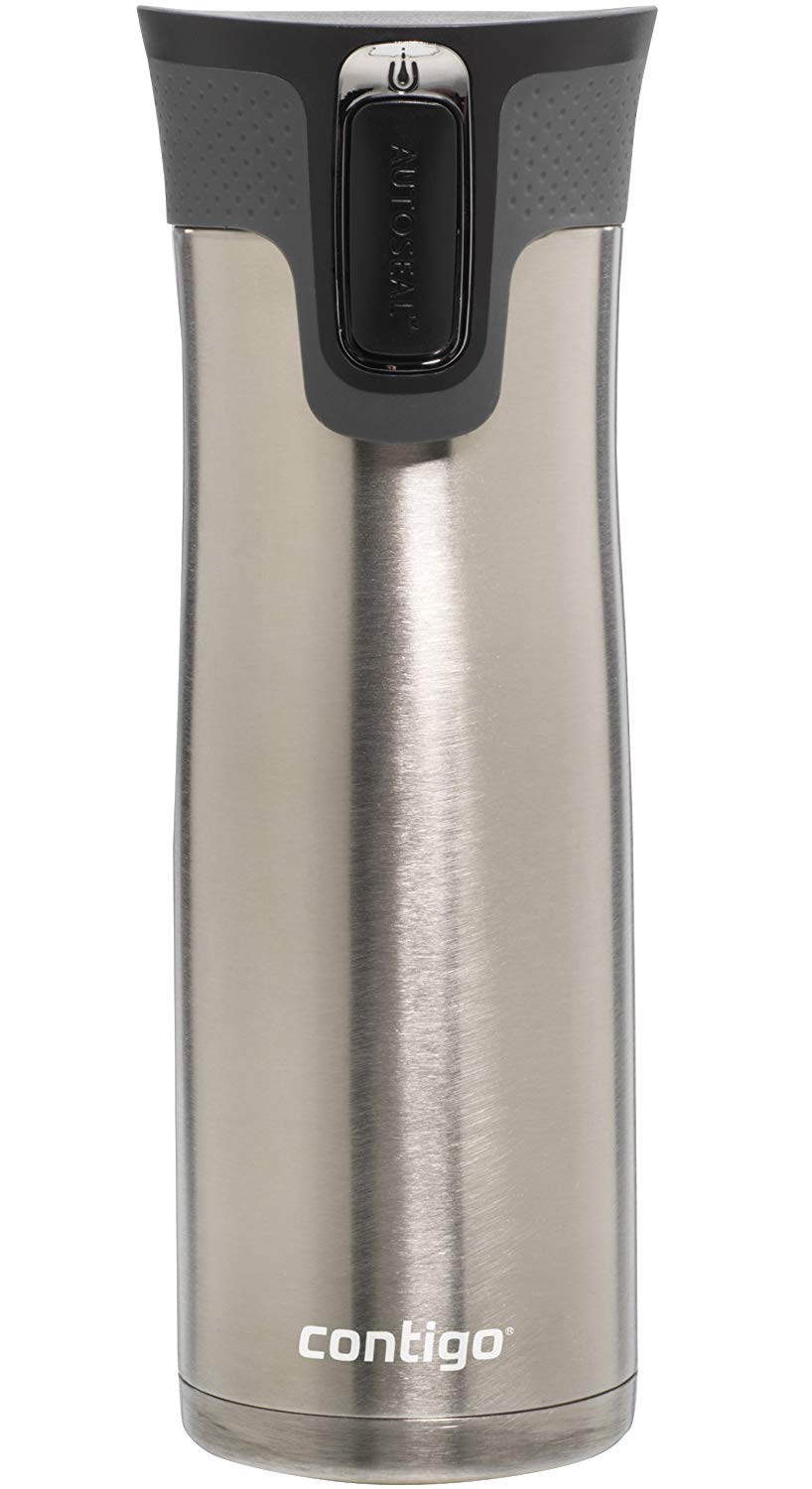 Contigo West Loop Stainless Steel 24Oz Vacuum-Insulated Travel Mug, Spill-Proof Lid, Hot Up To 5 Hours And Cold Up To 12 Hours