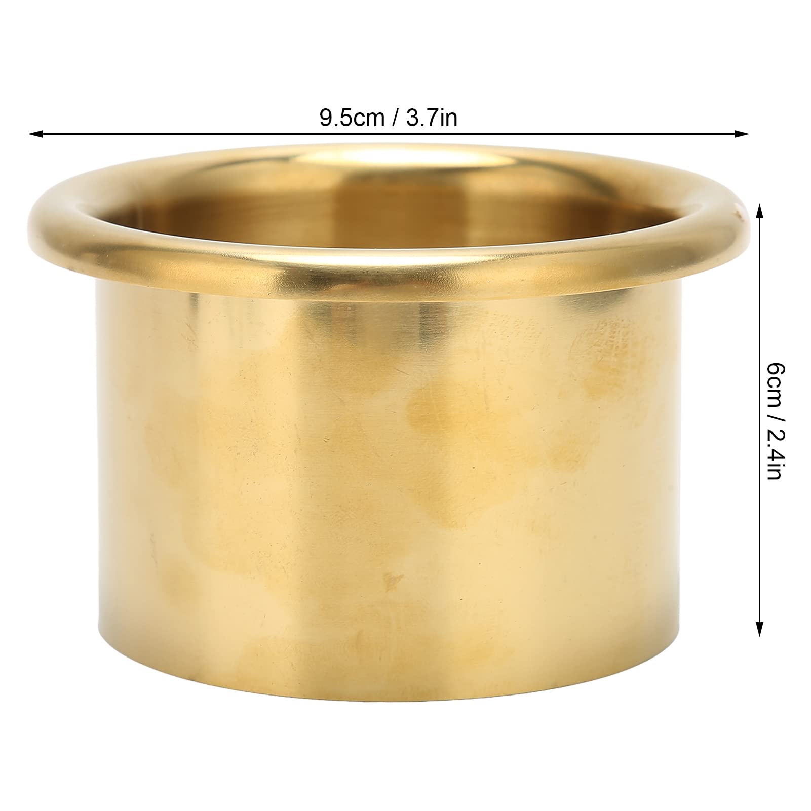 Bathroom Hair Dryer Holder, Rust Proof Firm Stainless Steel Hair Dryer Stand For Bathroom Hotel, Hair Care Tools(Gold)