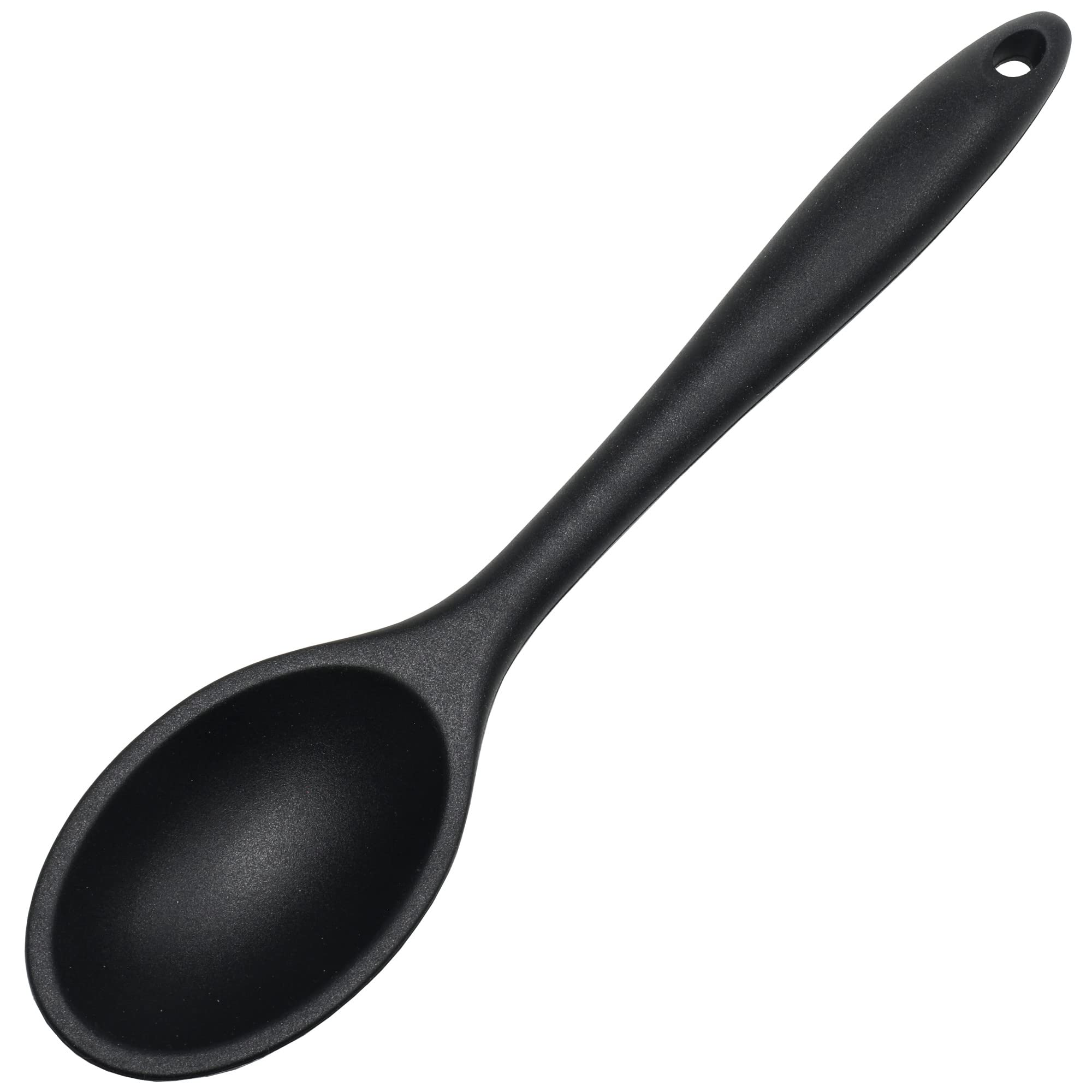 Chef Craft Premium Silicone Basting Spoon, 11 Inch, Black