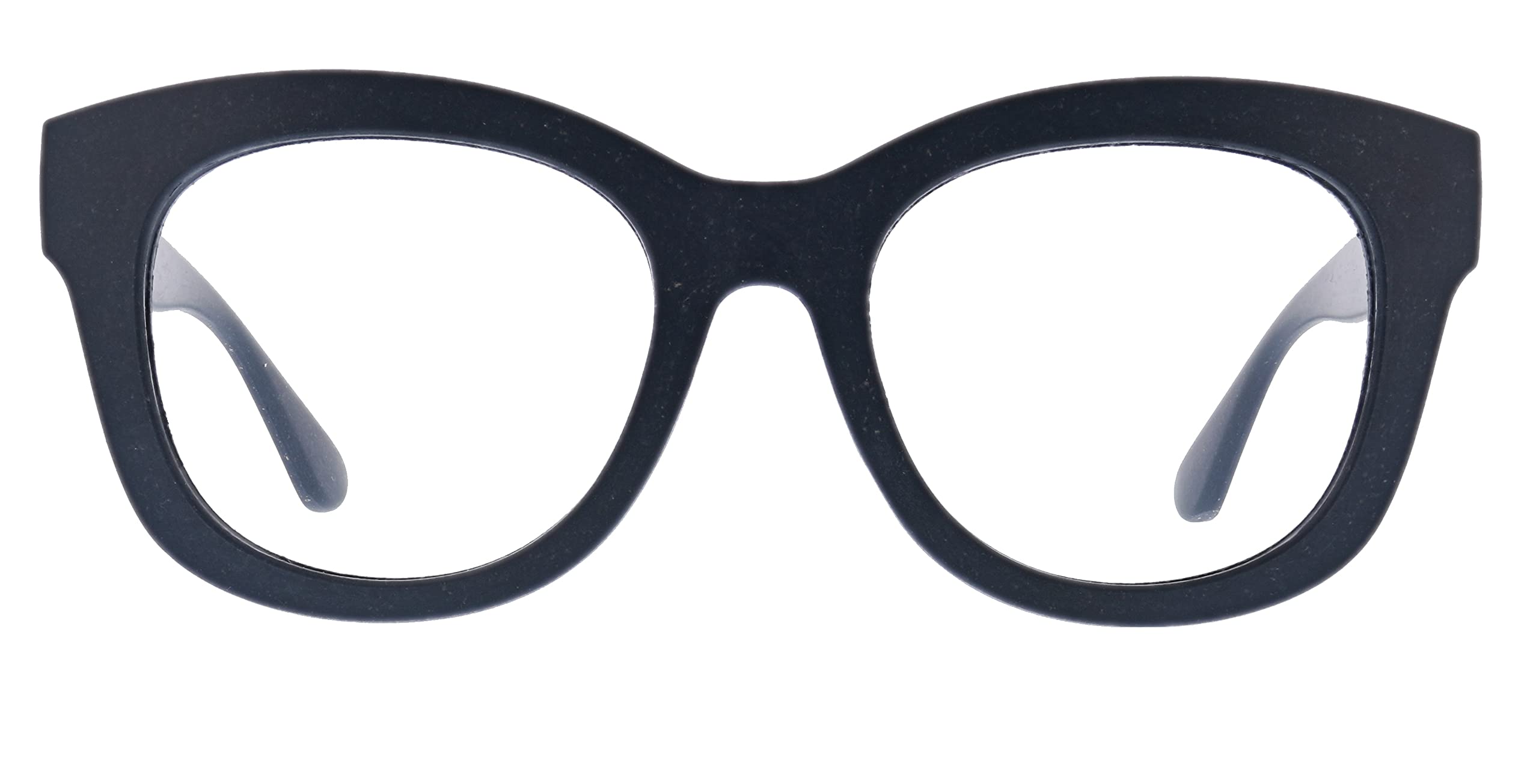 Peepers By Peeperspecs Womens Center Stage Oversized Blue Light Blocking Reading Glasses, Navy, 51  0