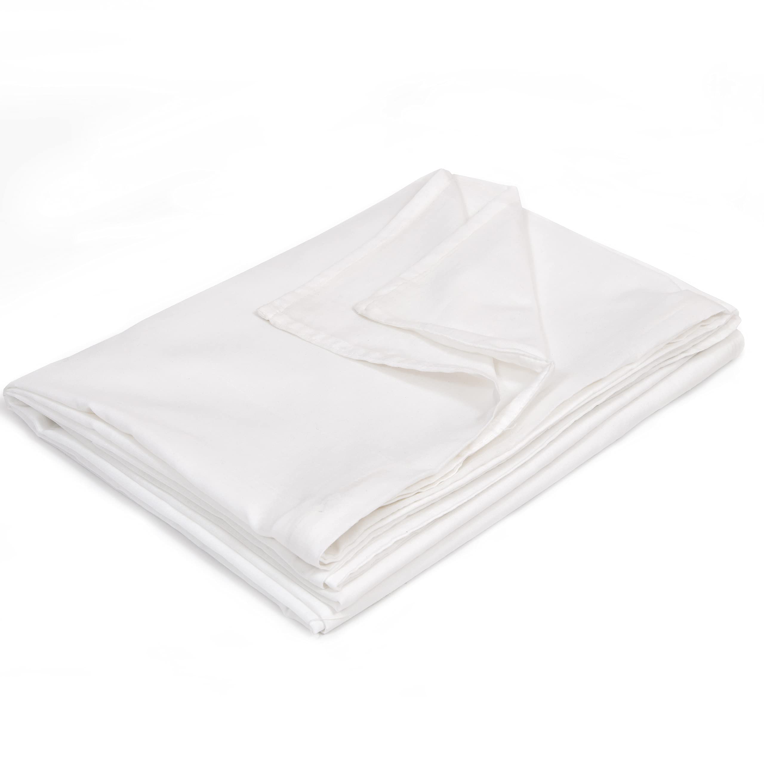 Blocks Of India Cotton Duvet/Quilt/Comforter/Rajai Cover (Twin, 300 Threadcount), Zip, Solid