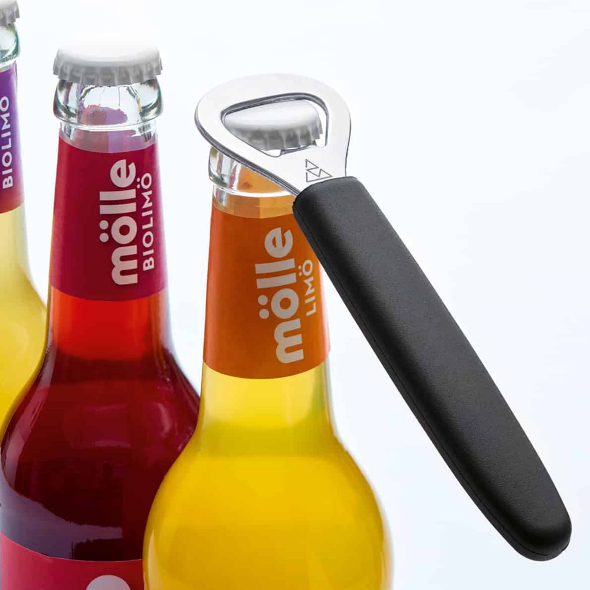 triangle Cap Lifter - Stainless Steel Bottle Opener - Easy-Grip  Lightweight Handle - Made in Germany