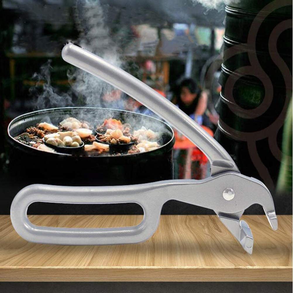 Heavy Duty Pizza Pan, Cast Aluminum Anti Scald Baking Pan Tong For Cooking Bread Pizza Meats Fish Cooking Bread Pizza Meats Fish