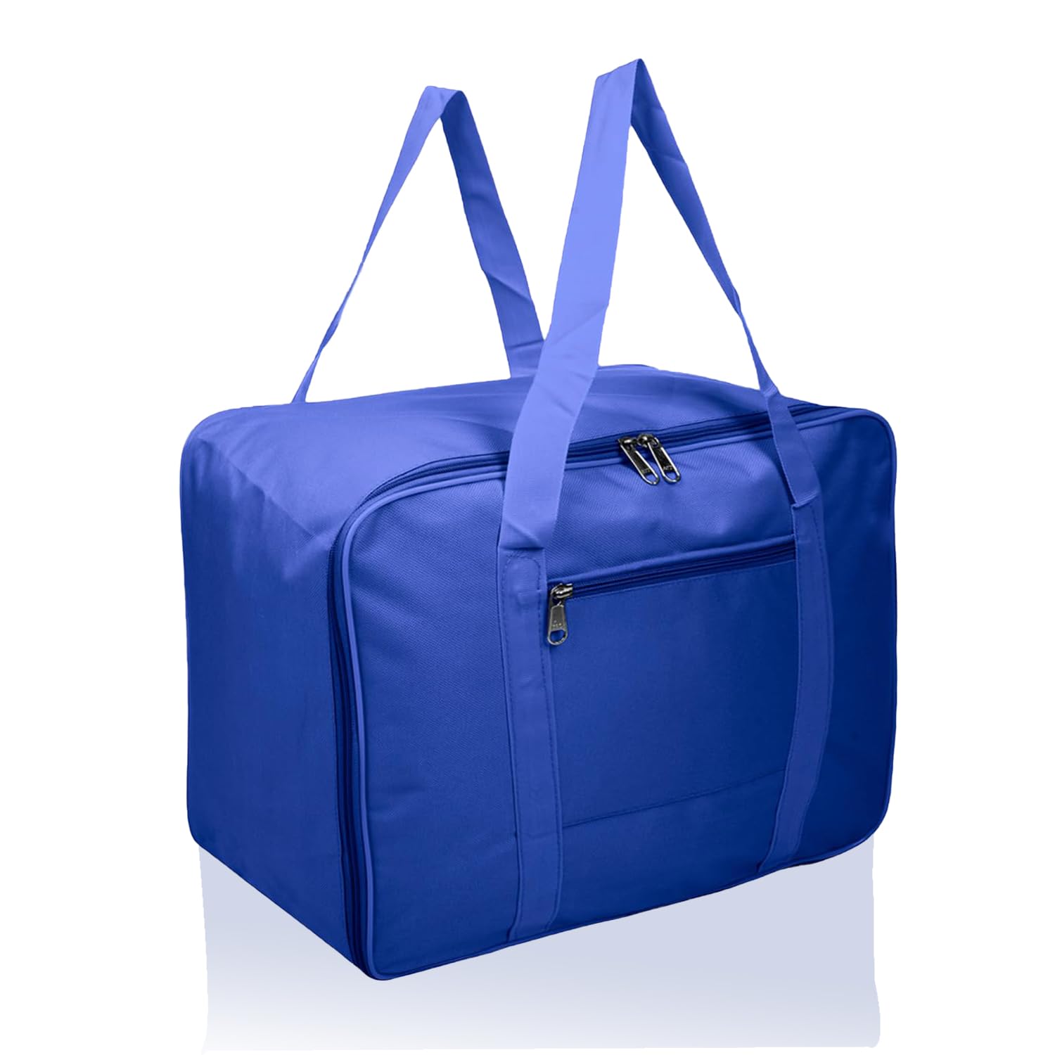Kuber Industries Rexine Storage Bags | Clothes & Underbed Storage With Handle | Zipper Wardrobe Organizer & Travel Jumbo Bag | P