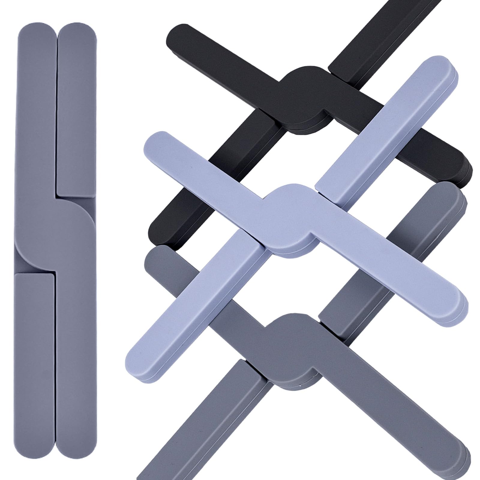 3 Pcs Trivet For Hot Pots And Pans, Silicone Trivets Set For Dishes And Iron, Kitchen Trivet For Dishes Decrative, Silicone Pad