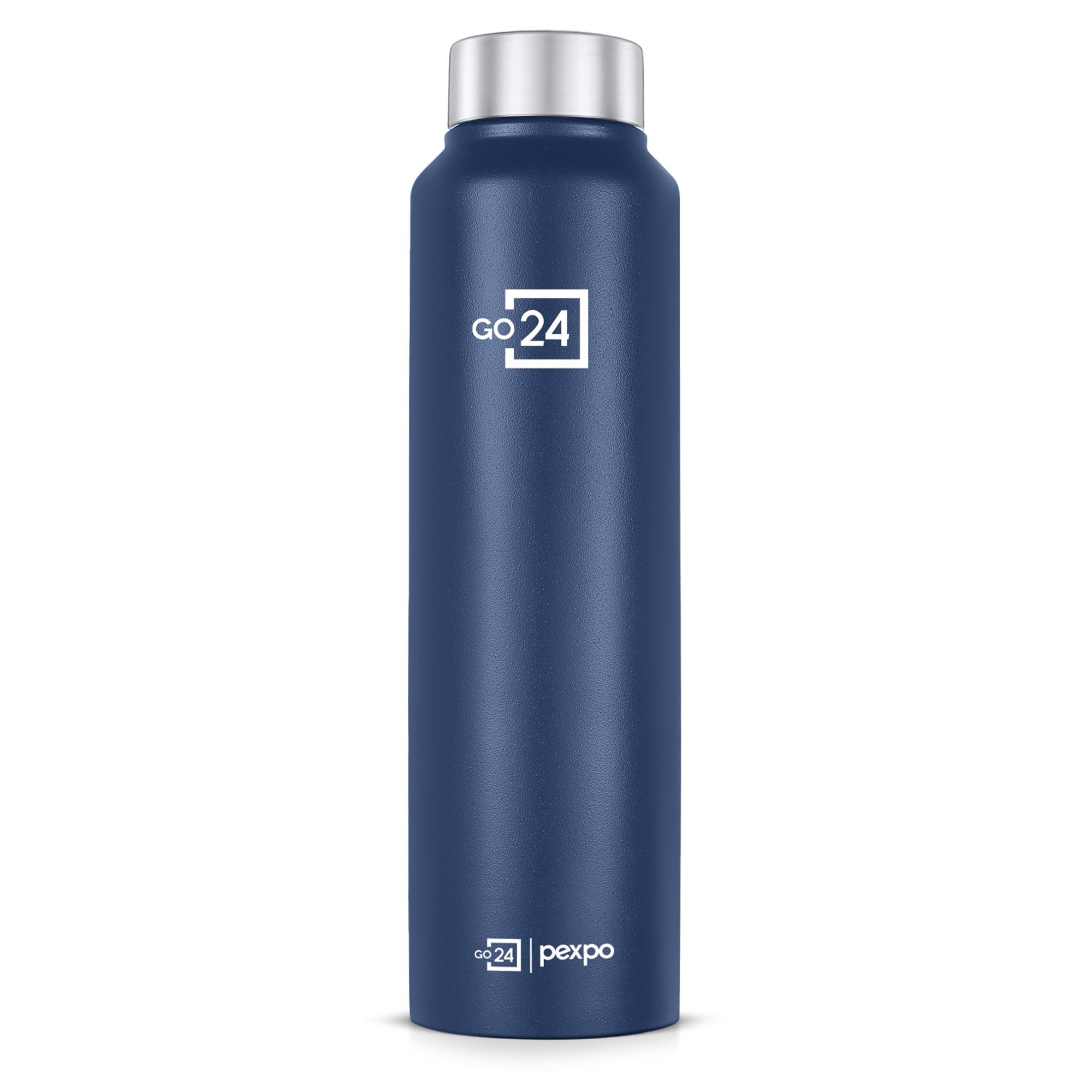 Pexpo Chromo Pro 1000 Isi Certified Stainless Steel Sports/Fridge Water Bottle - 950Ml| Rcb Edition | Single Wall | Leakproof | 