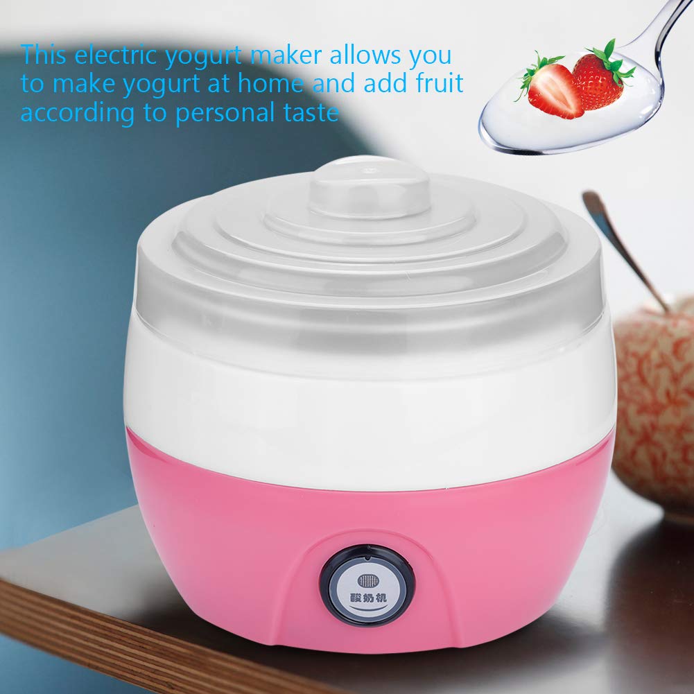 Automatic Yogurt Maker Machine, Digital Yogurt Maker, For Kitchen Home(Pink)