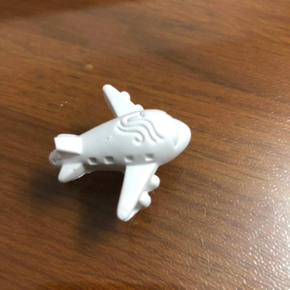 Tiny Airplane Shape Silicone Fondant Mold, Chocolate Gum Paste Sugar Craft Mould Cake Cupcake Topper Decorating Tool Aircraft Po