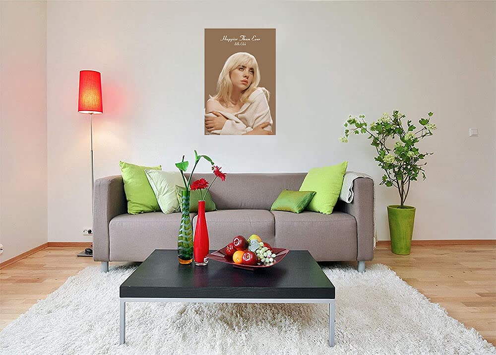Scorpio Posters Billie Eilish - Happier Than Ever - Officially Licensed - Laminated Poster - 24.5'' X 36.5''