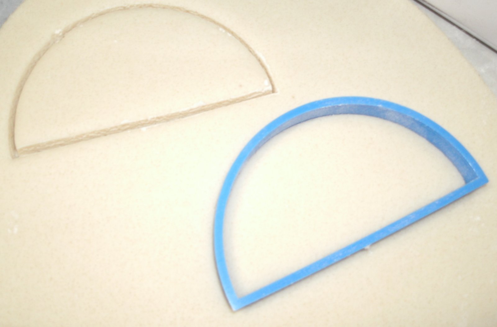 Half Circle Semicircle Shape Taco Orange Slice Cookie Cutter Usa Pr712