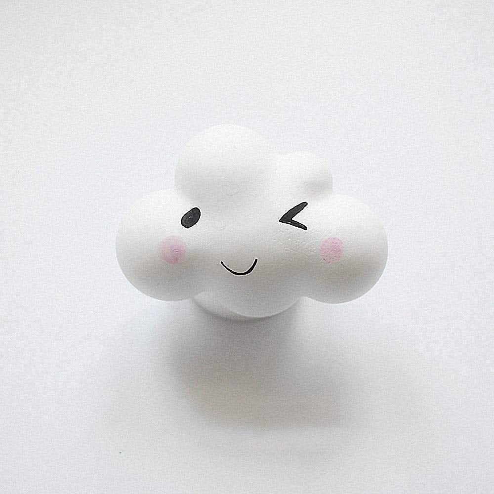 Fewo 2Pcs 3D Cloud Silicone Molds For Fondant Chocolate Candy Cake Decorating Candle Soap Lotion Bar Wax Crayon Melt Plaster Pol