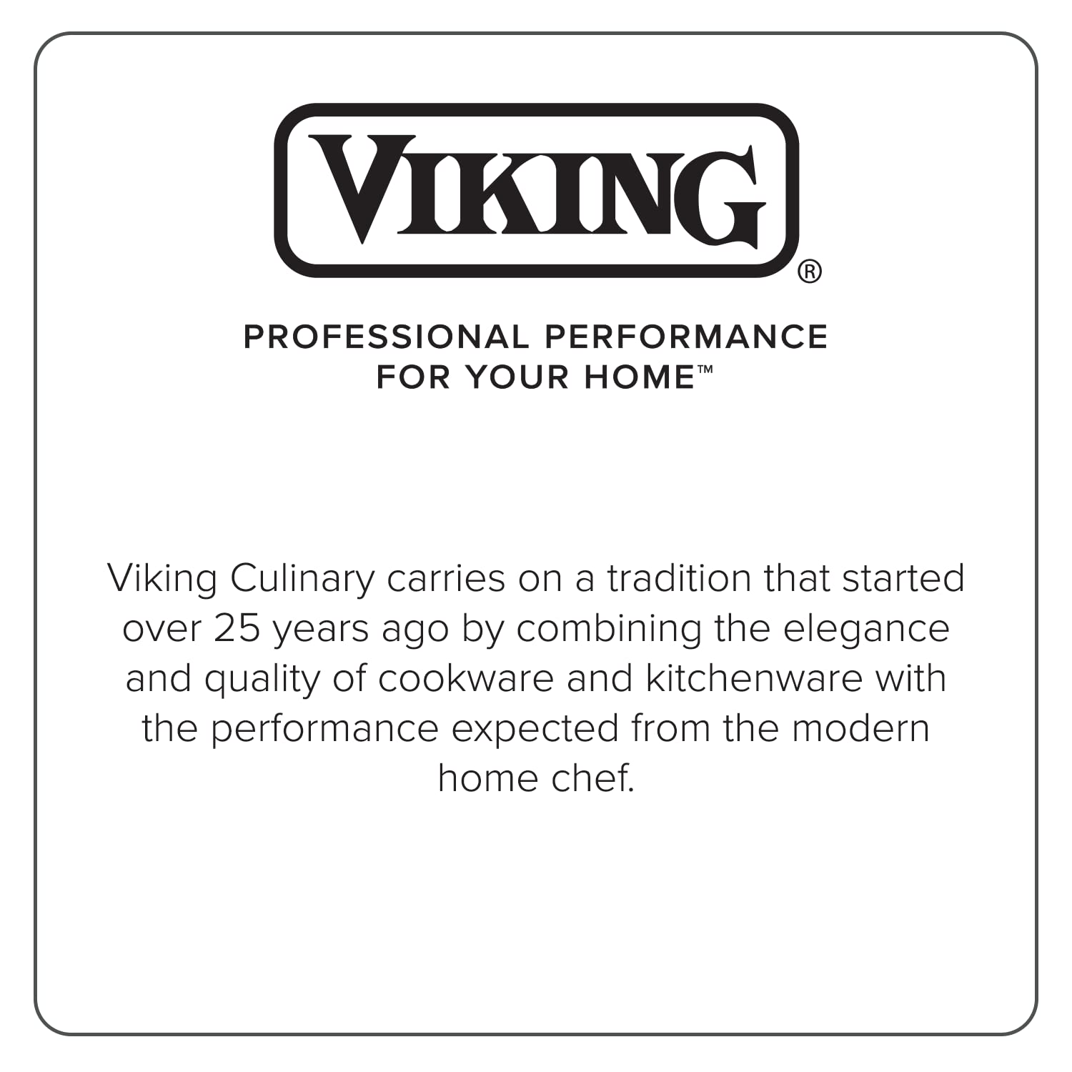 Viking Culinary Contemporary 3-Ply Stainless Steel Saucepan, 2.4 Quart, Includes Glass Lid, Dishwasher, Oven Safe, Works On All