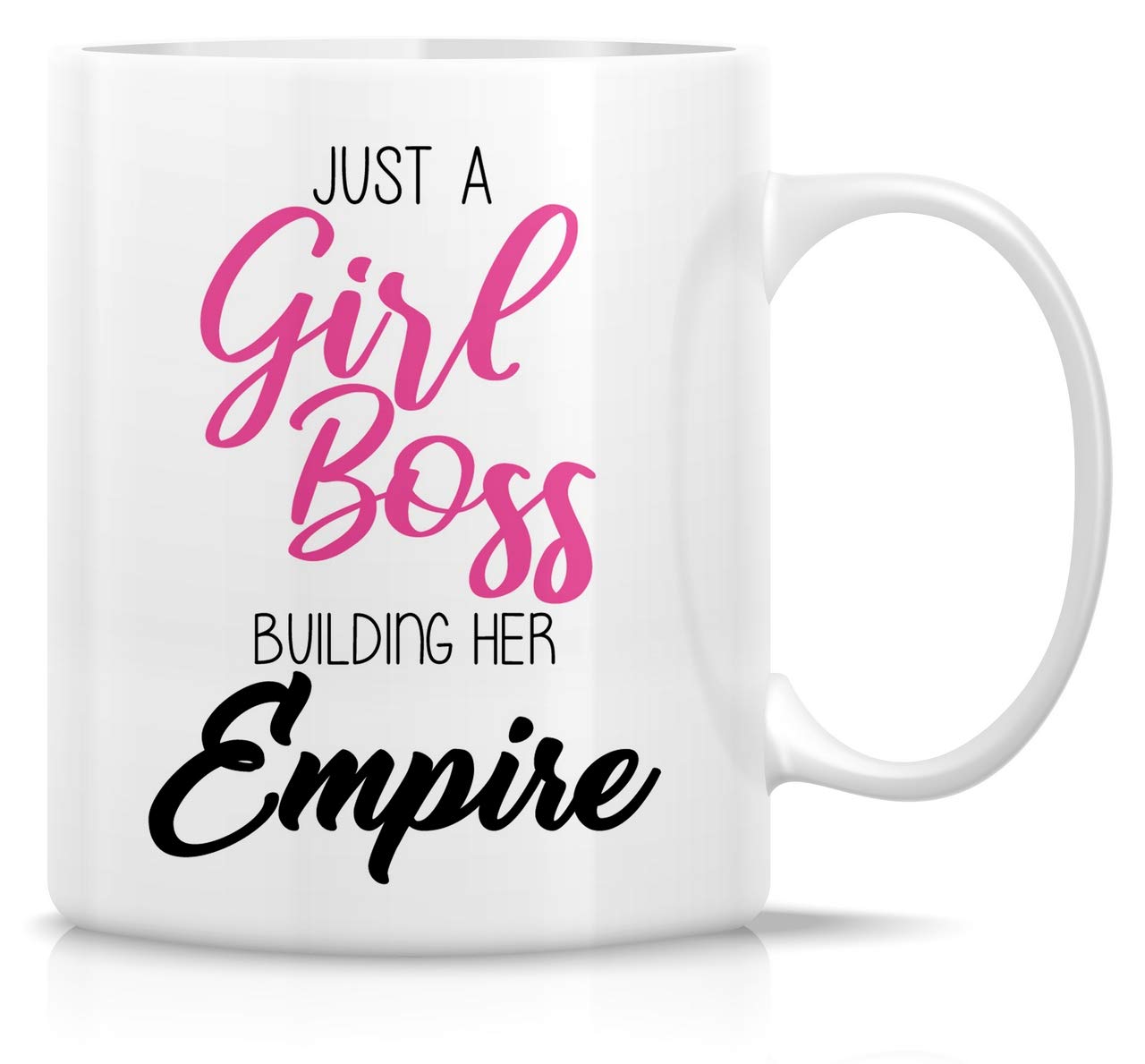 Retreez Girl Boss Building Her Empire Entrepreneur 11 Oz Ceramic Coffee Mug