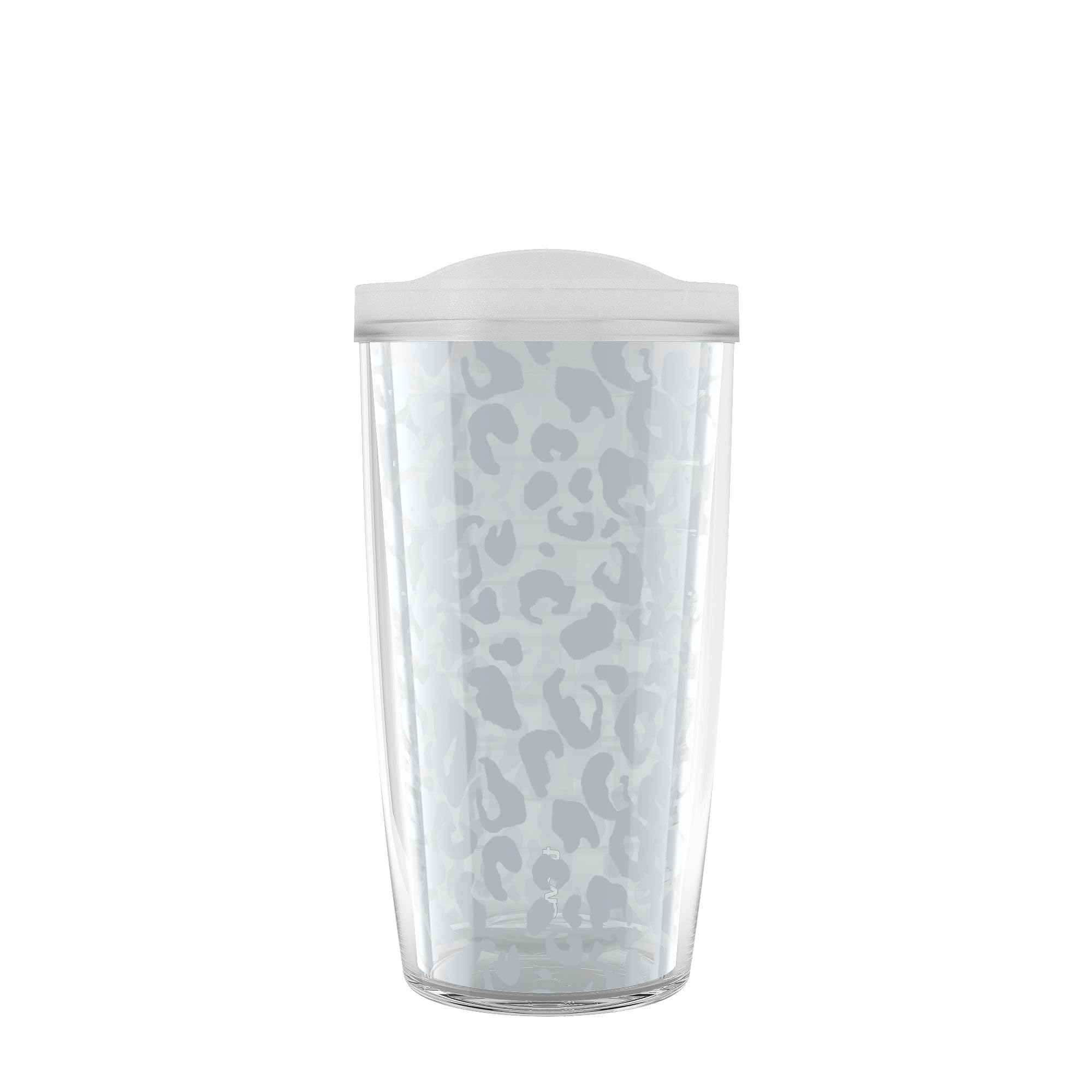 Tervis Leopard Collection Made in USA Double Walled Insulated Tumbler Travel Cup Keeps Drinks Cold & Hot, 16oz - Classic, Mist