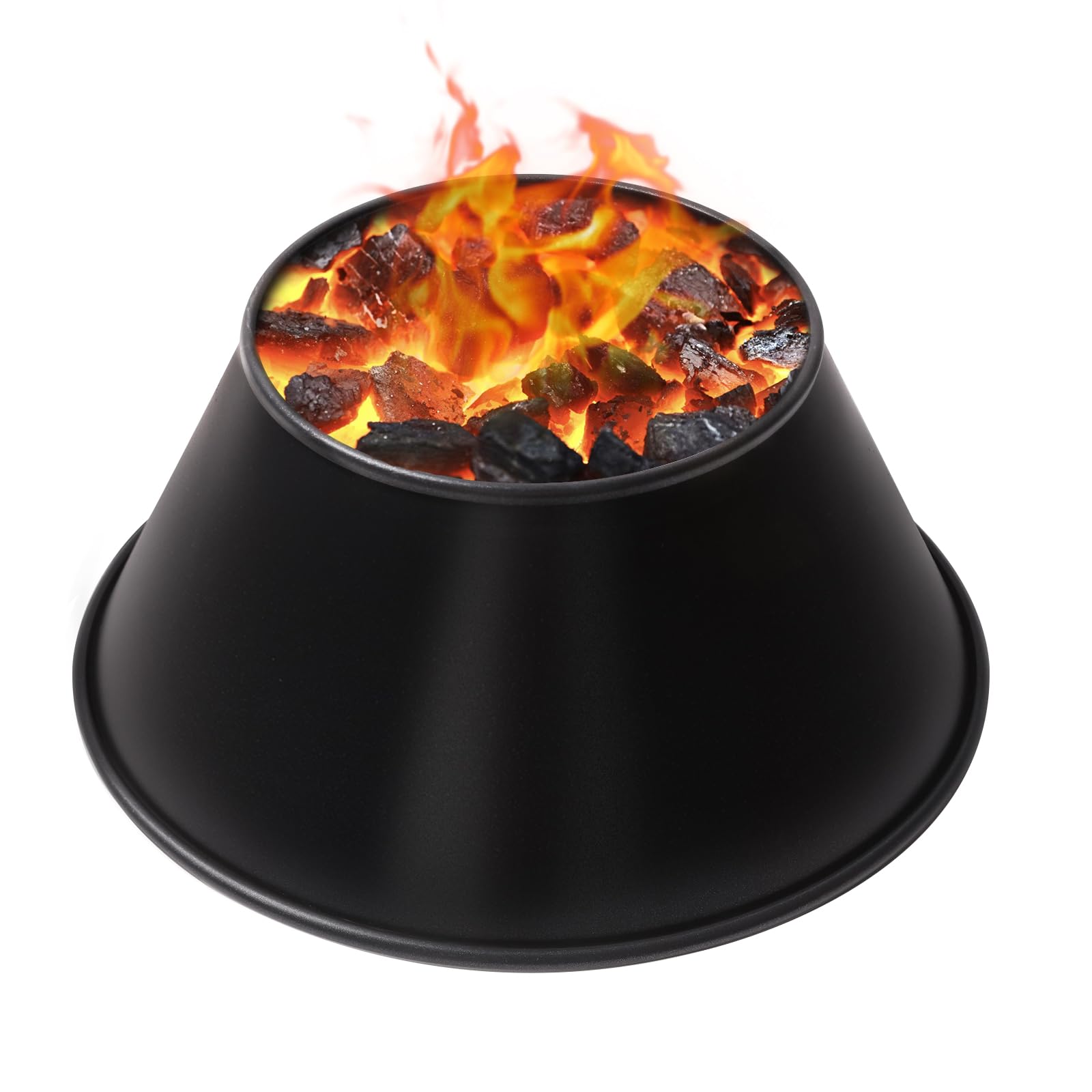 Bbq Whirlpool For Weber For Weber 22,26.75 Inches Wsm Weber Smokey Mountain,Double Rolled Edge, Kettle Grill Accessories Fit Kam