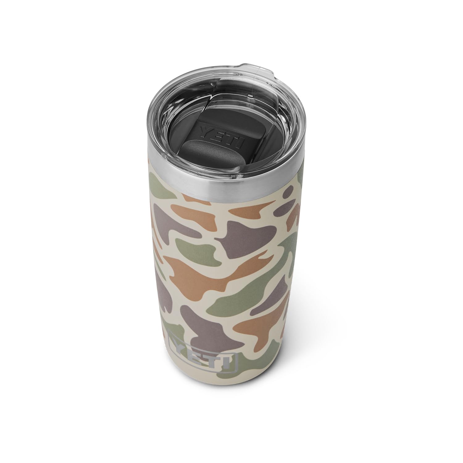 Yeti Rambler 10 Oz Tumbler, Stainless Steel, Vacuum Insulated With Magslider Lid, Tan Camo